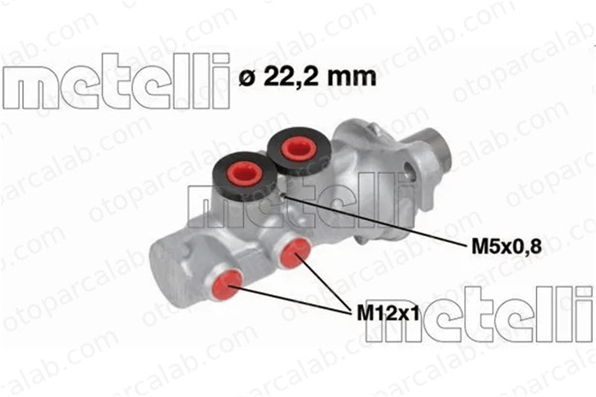 METELLI 05-0693 Fren Ana Merkez PEUGEOT 208 I CITROËN C2 4601R7