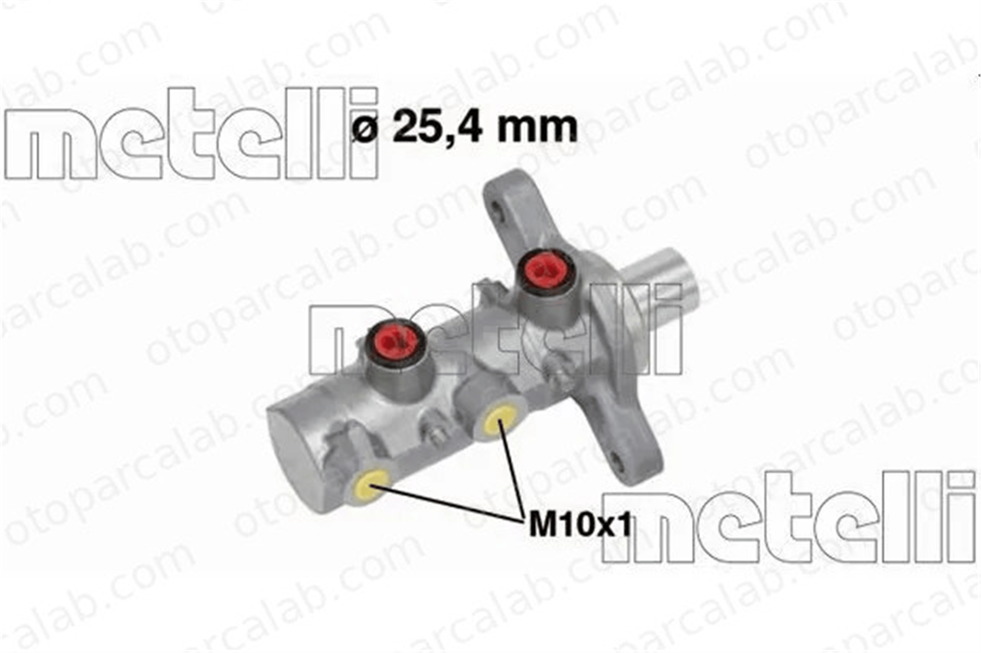 METELLI 05-0726 Fren Ana Merkez FIAT DUCATO Platform şasi DUCATO Panelvan/Van 77364118 4601T6
