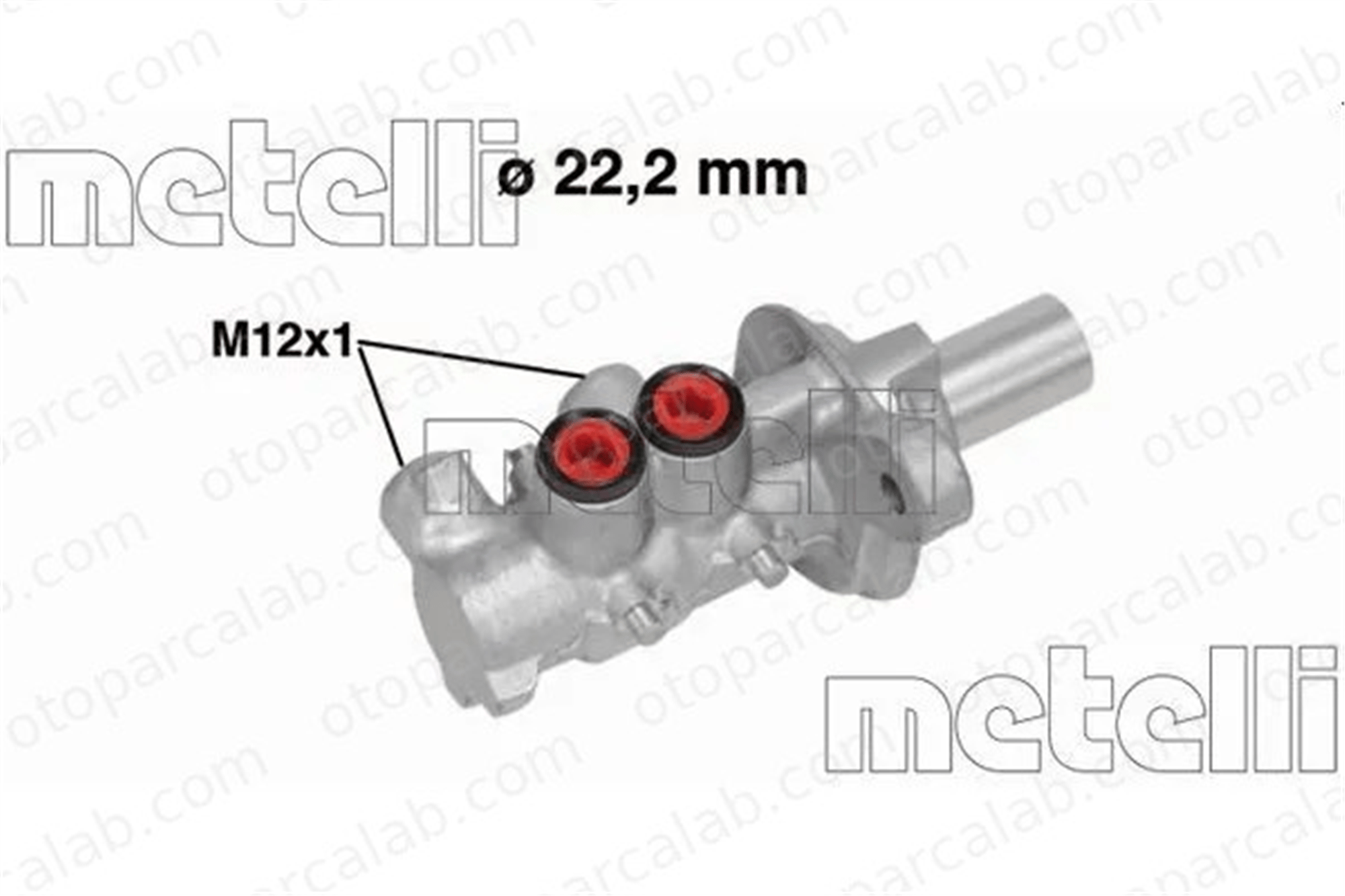 METELLI 05-0757 Fren Ana Merkez OPEL AGILA SUZUKI SPLASH 4709780 93195181