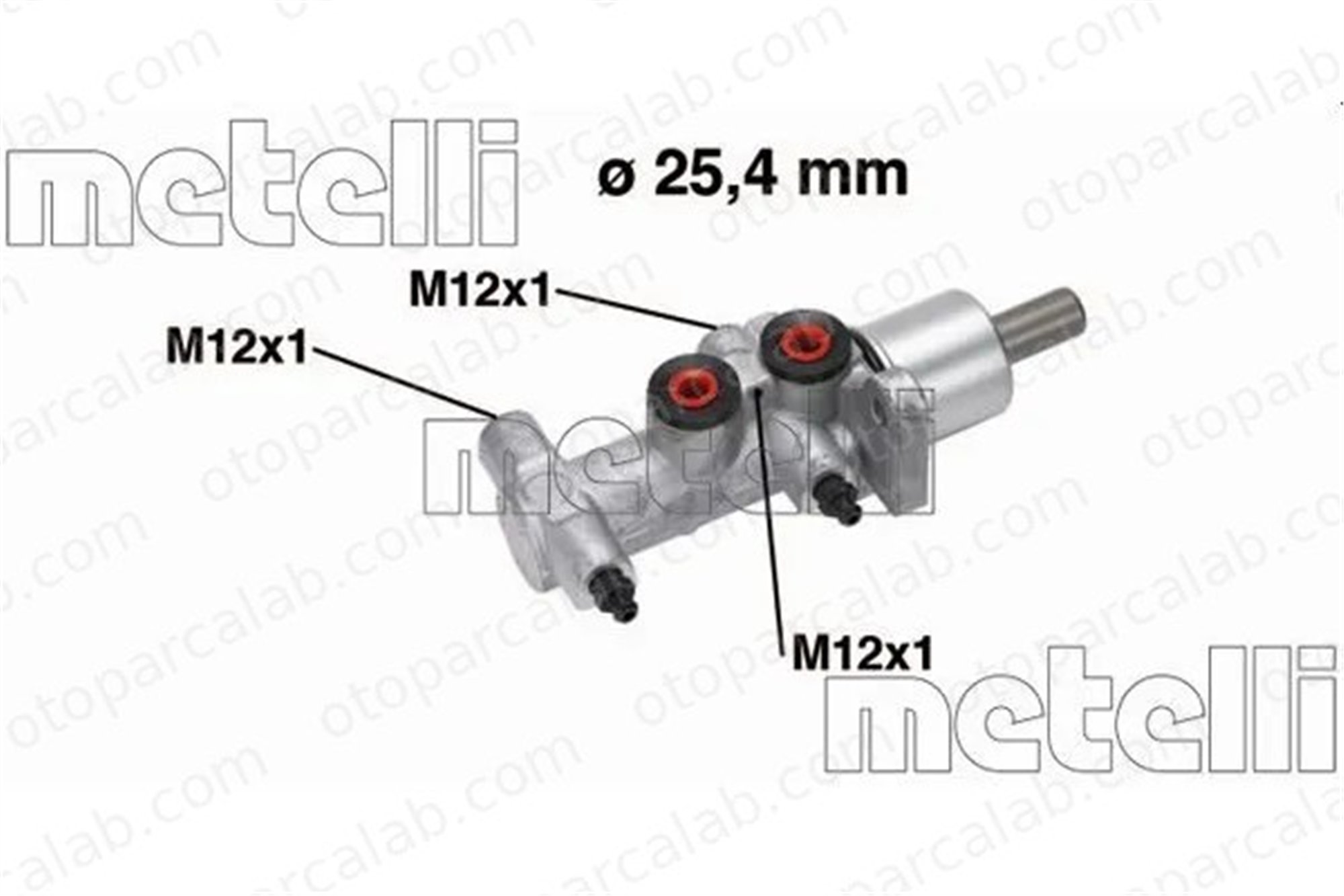 METELLI 05-0766 Fren Ana Merkez OPEL VIVARO A Minibüs/Otobüs RENAULT TRAFIC II Panelvan/Van 7701208493 4601000QAU