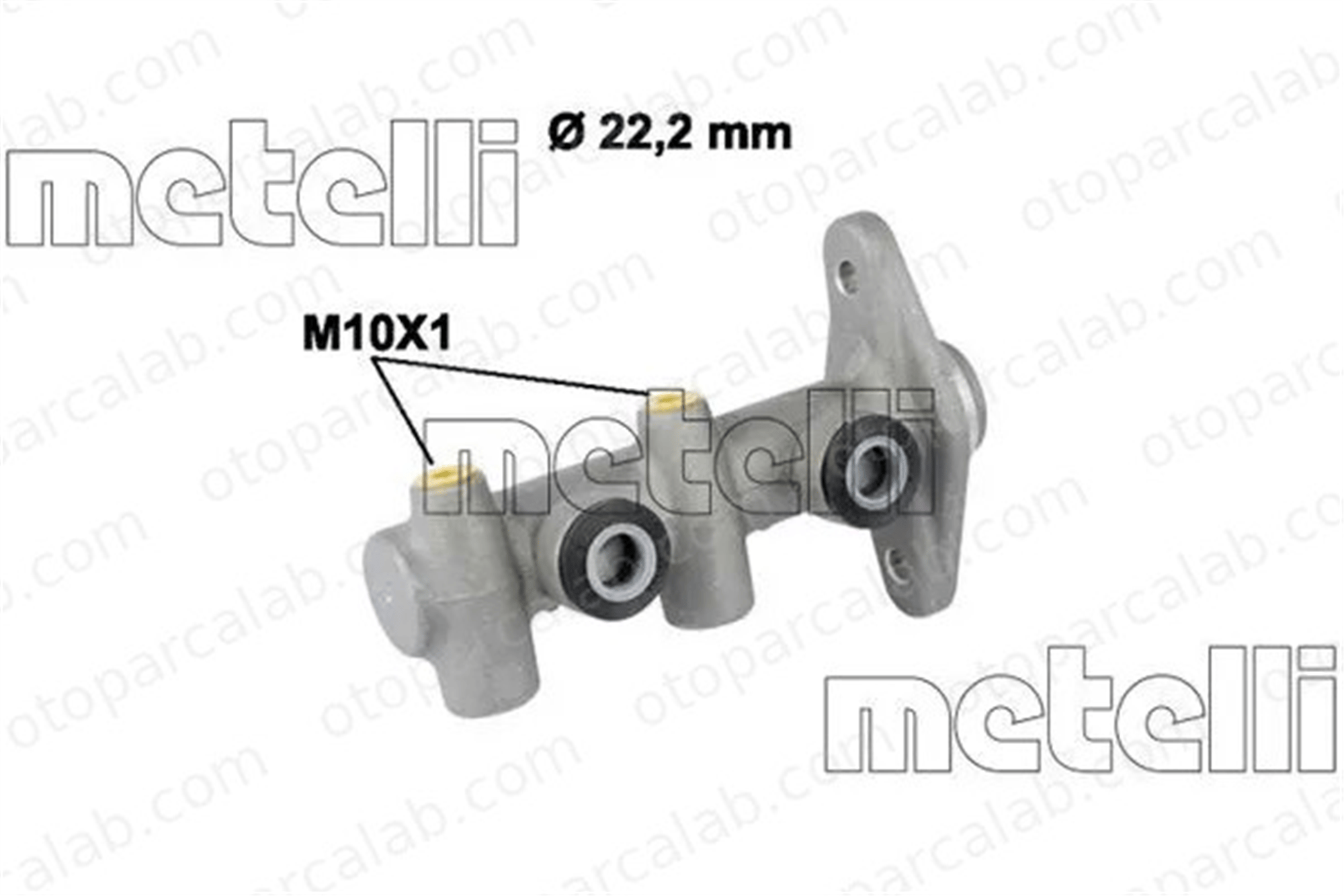 METELLI 05-0816 Fren Ana Merkez HYUNDAI ACCENT II ACCENT II Sedan 5851025300
