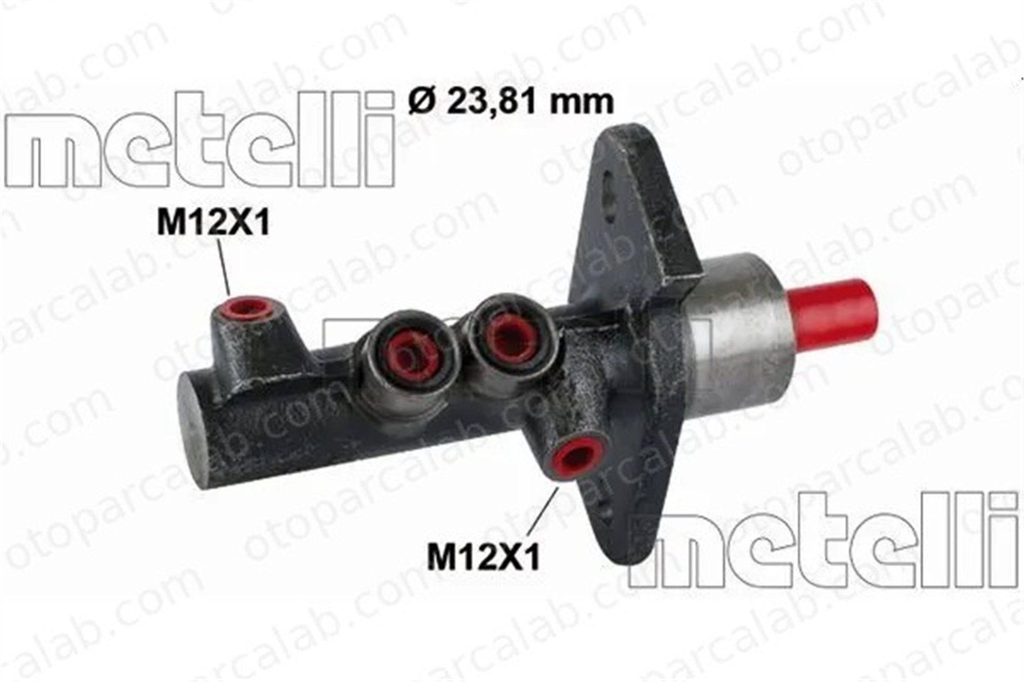 METELLI 05-0860 Fren Ana Merkez FORD FIESTA IV FIESTA Kasa/büyük limuzin 1015251