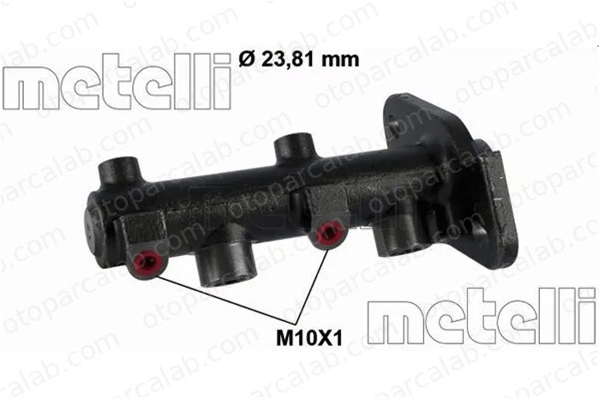 METELLI 05-0861 Fren Ana Merkez FORD FIESTA IV FIESTA Kasa/büyük limuzin 96FB2140HA 1015249