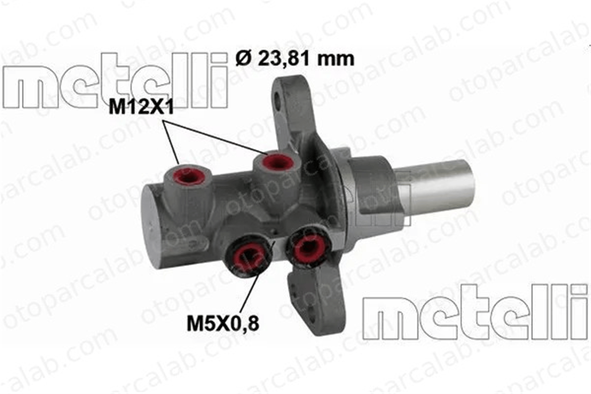 METELLI 05-0873 Fren Ana Merkez RENAULT MEGANE II MEGANE II Station wagon 460110001R 460119372R