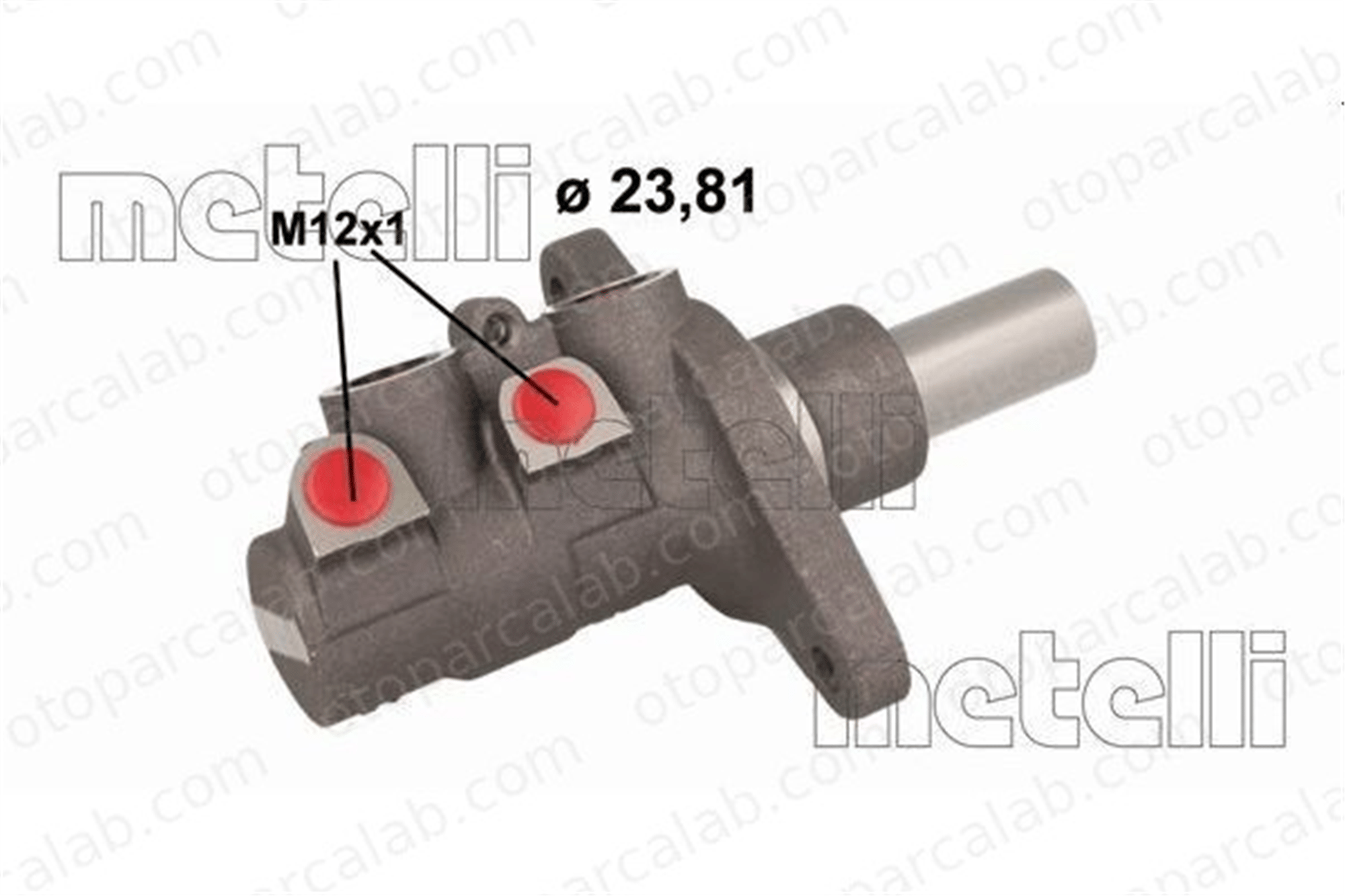METELLI 05-1120 Fren Ana Merkez PEUGEOT 3008 MPV CITROËN DS5 4601T1
