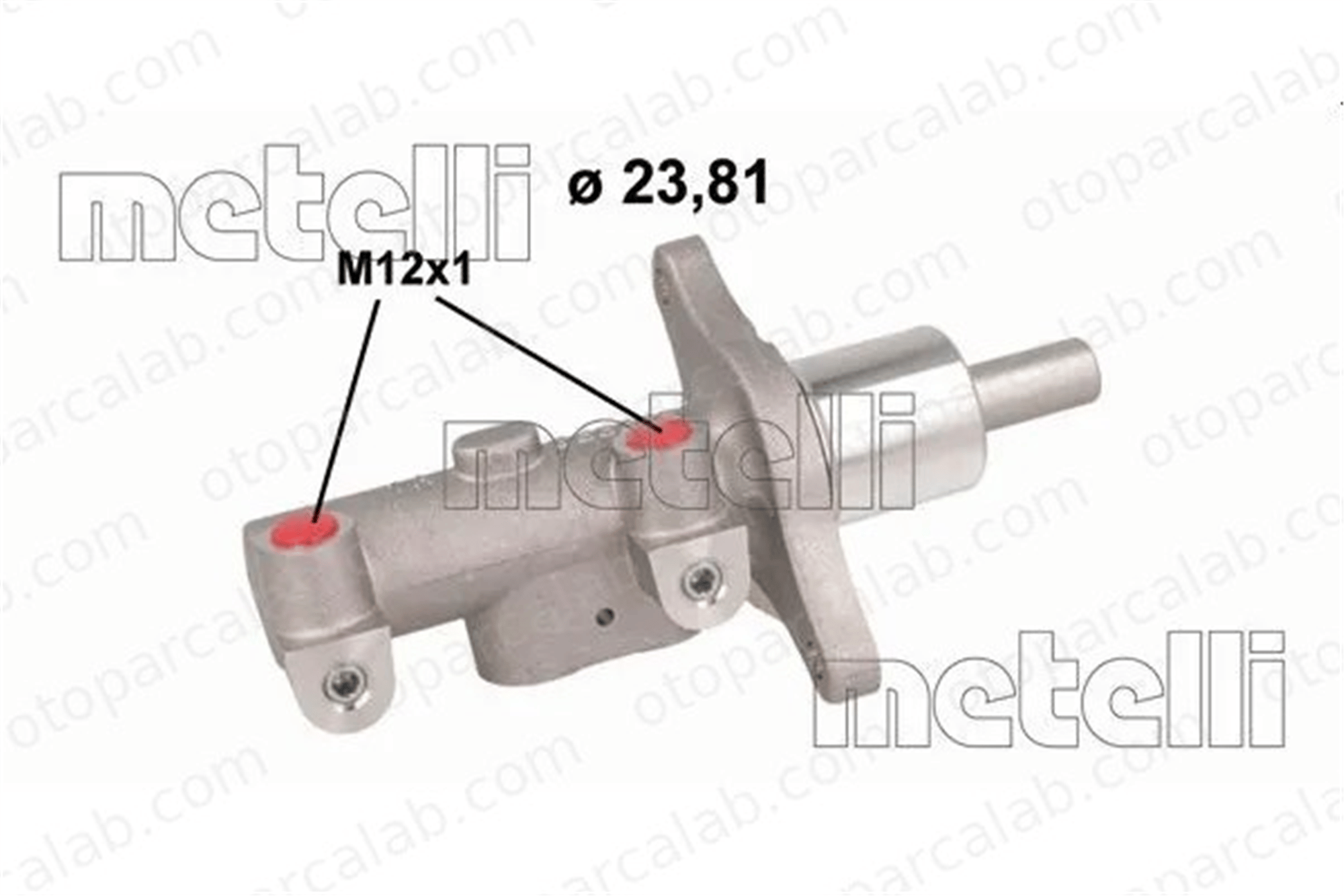 METELLI 05-1137 Fren Ana Merkez CITROËN C5 III C5 III Break 4601Y7 4601P7