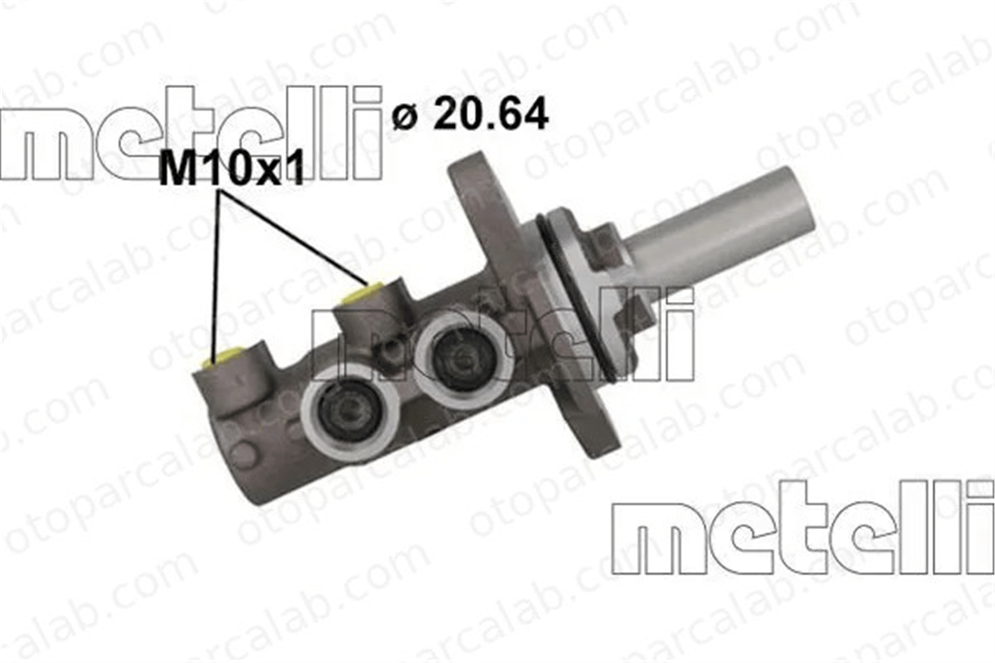 METELLI 05-1162 Fren Ana Merkez TOYOTA RAV 4 III 4702842040 4720142350