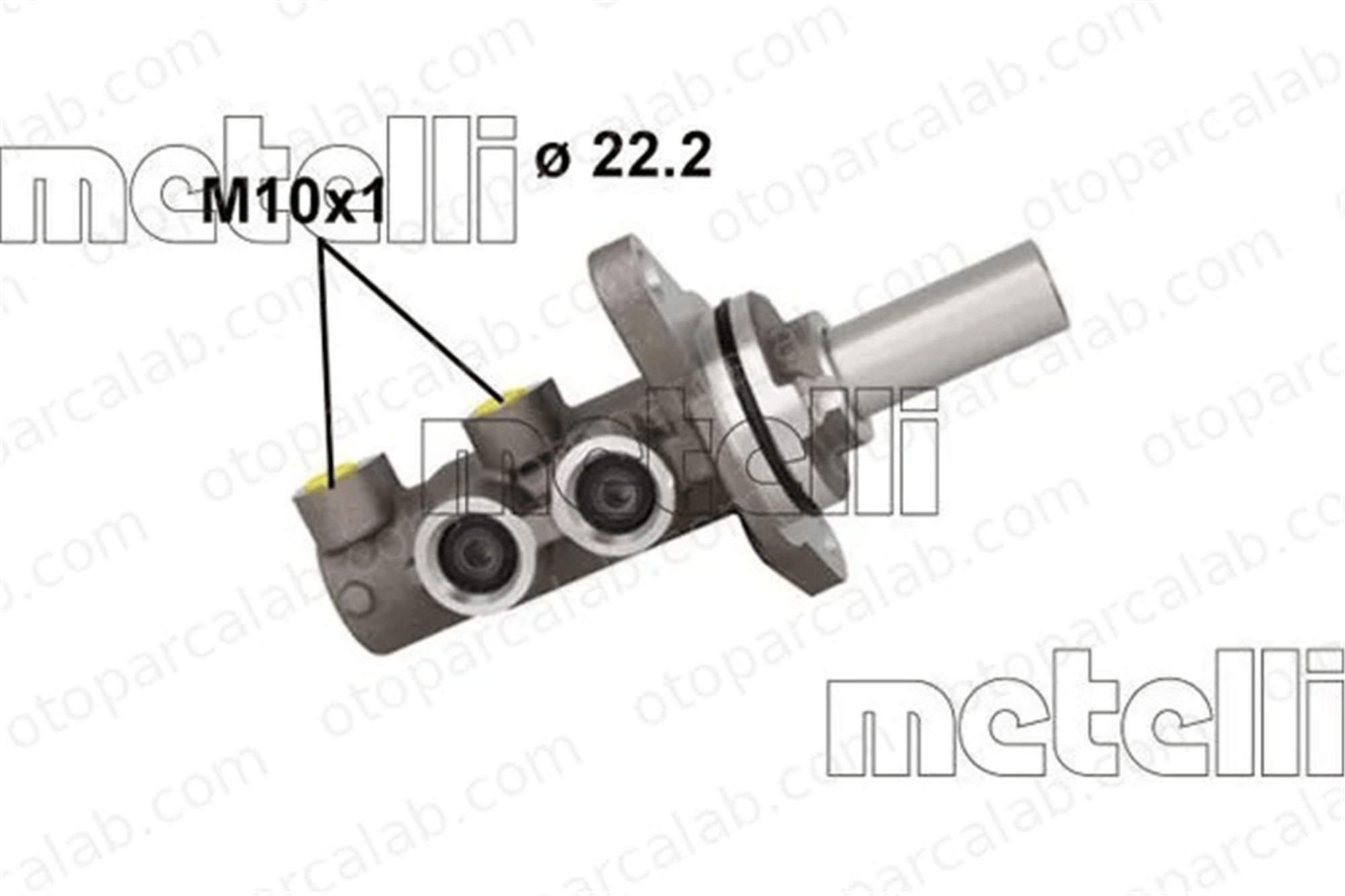 METELLI 05-1165 Fren Ana Merkez TOYOTA RAV 4 IV RAV 4 III 4702842080 4702842070