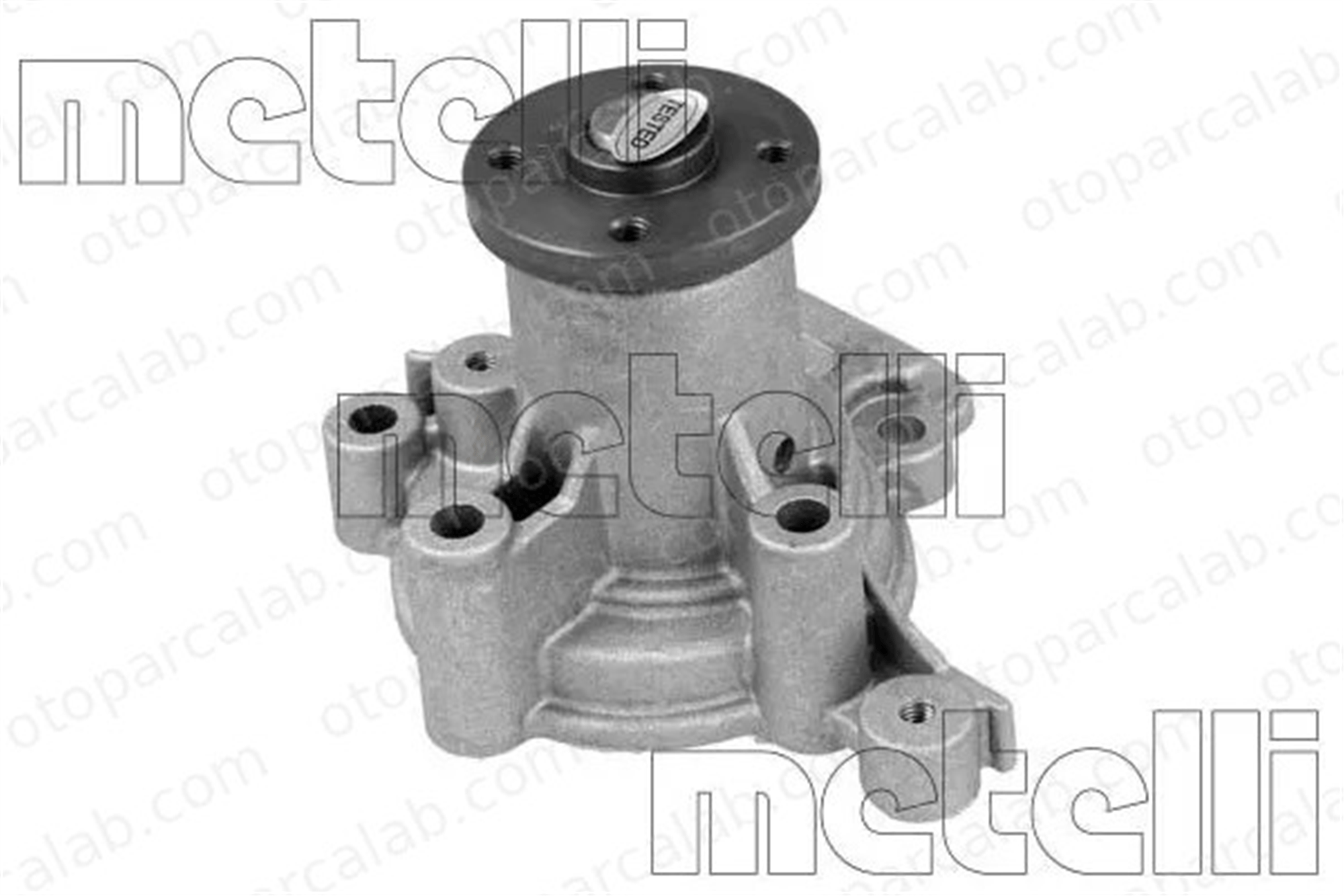 METELLI 24-0972 Devirdaim Su Pompası HYUNDAI ELANTRA III Sedan ELANTRA III T1210 181561