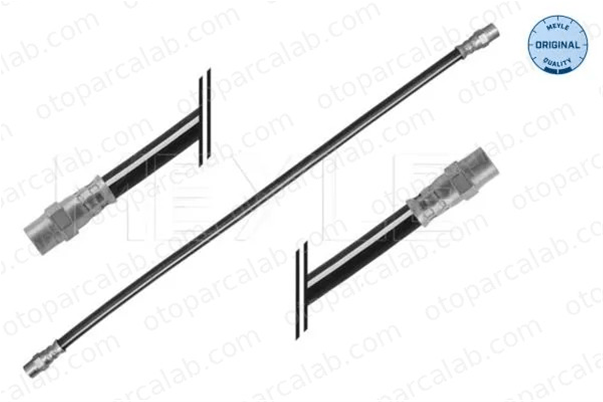 MEYLE 014 042 0010 Fren Hortumu Arka Sağ veya Sol MERCEDES-BENZ T1 Platform şasi T1 Minibüs/Otobüs A0014289535 14289535