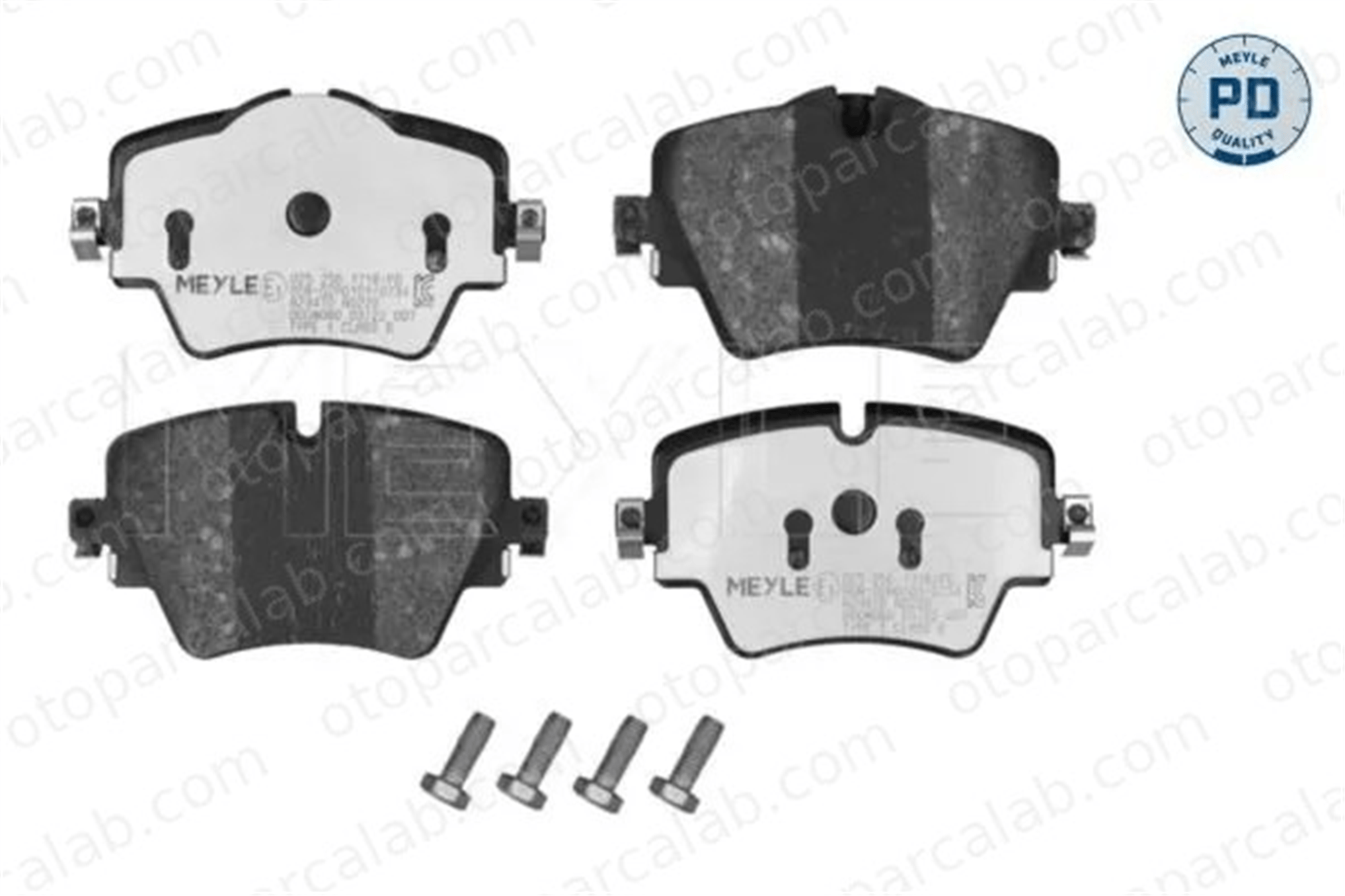 MEYLE 025 256 1718/PD Fren Disk Balata Ön BMW 3 X1 34118867481 34106860019