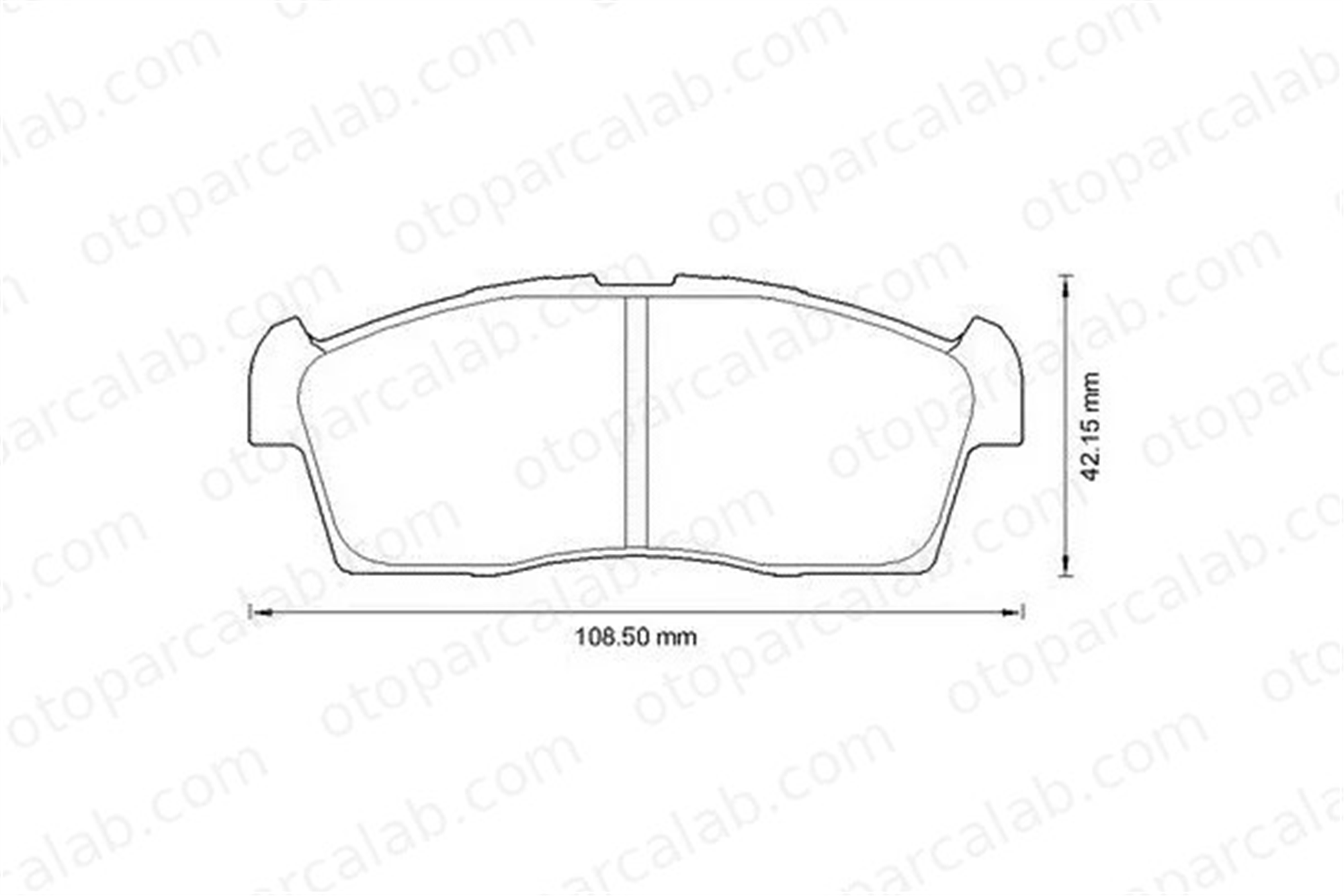MGA 55427 Fren Disk Balata Ön DAIHATSU COPEN SUZUKI IGNIS I 55810M79F10 4465B1010