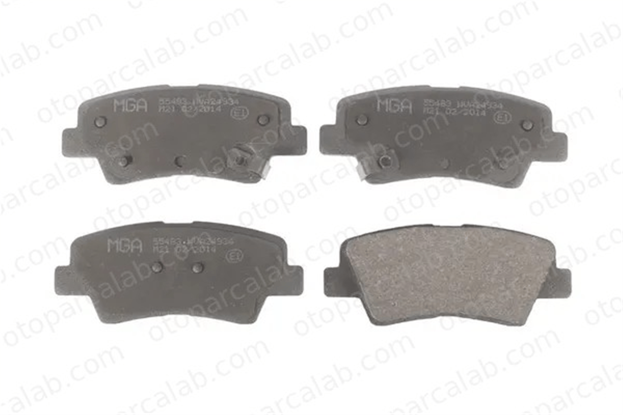 MGA 55483 Fren Disk Balata Arka HYUNDAI i30 i30 Station wagon 583023QA10 58101K4A10