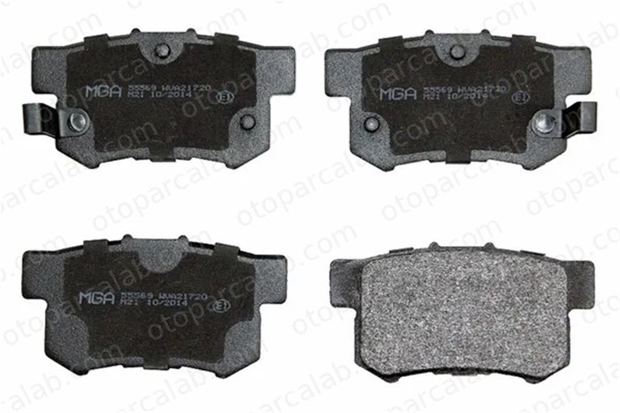 MGA 55569 Fren Disk Balata Arka SUZUKI SX4 FIAT SEDICI 43022SG0000 43022S5AJ01
