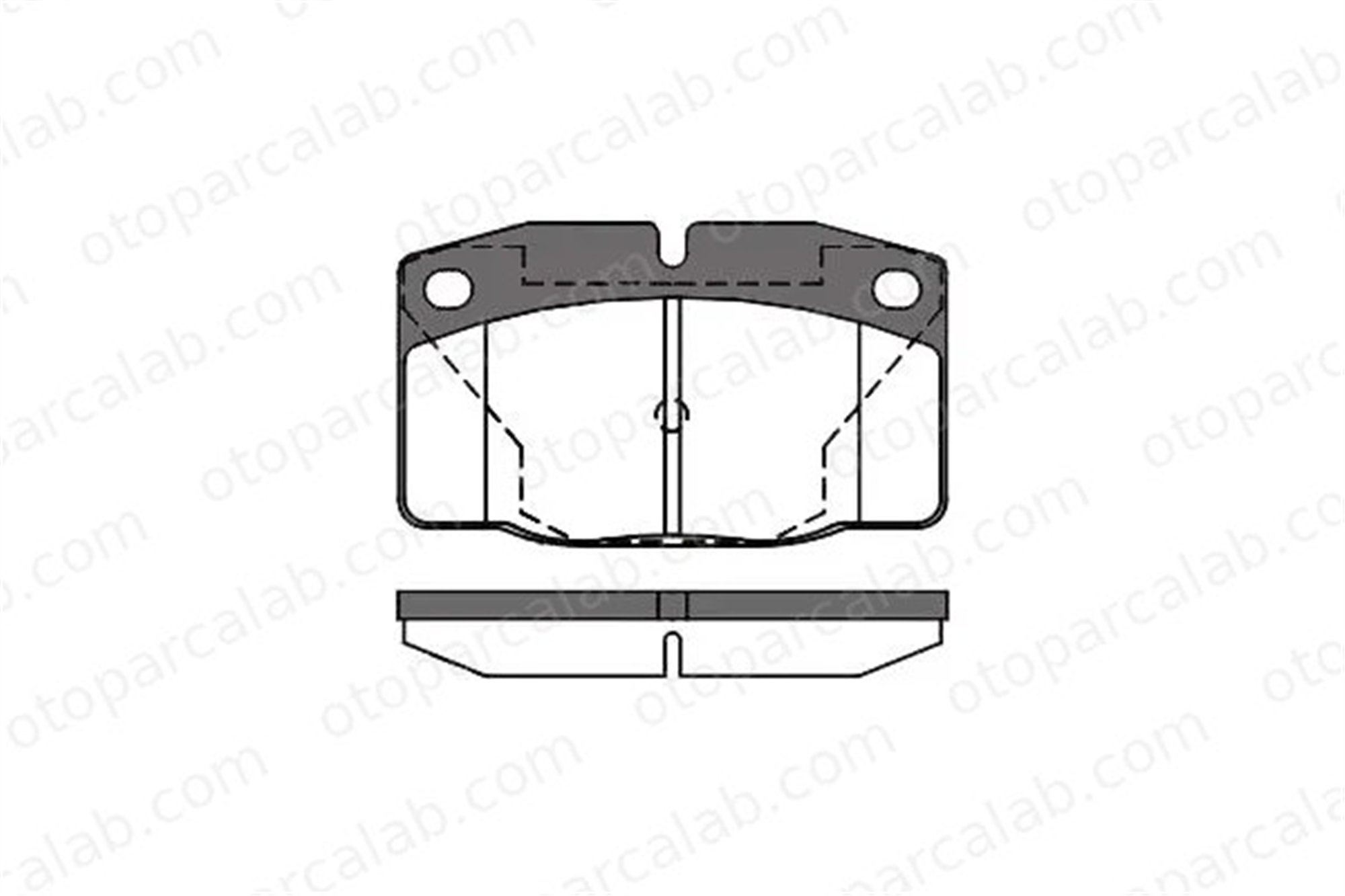 MGA 55578 Fren Disk Balata Ön OPEL ASTRA F Station wagon VECTRA A 1605881 EC11046948372
