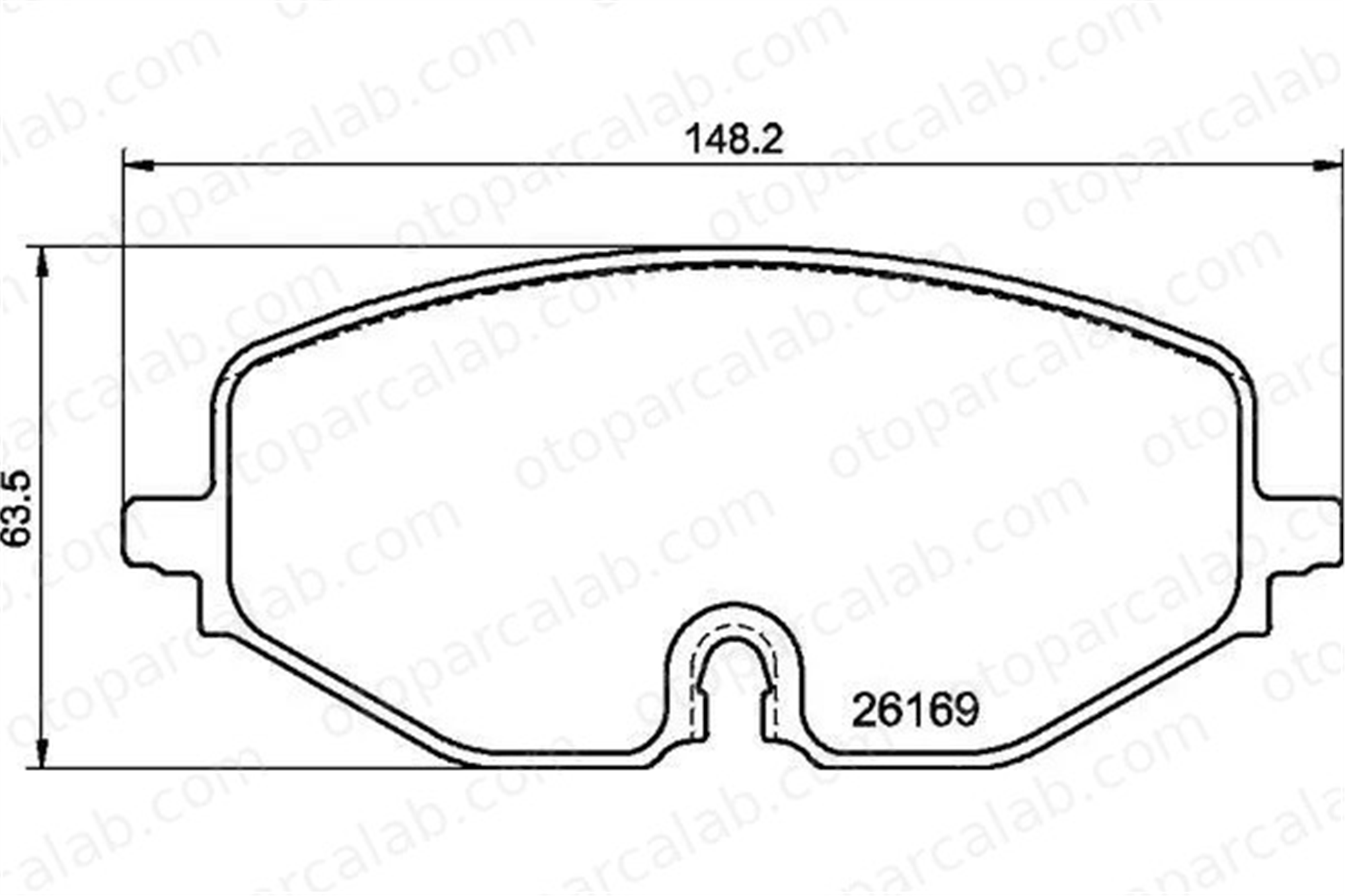 MGA 55787 Fren Disk Balata Ön SEAT LEON LEON Sportstourer 5WA698151A 5WA698151