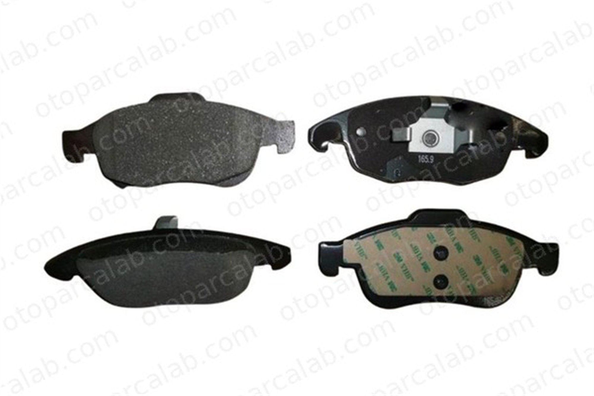MGA 55791 Fren Disk Balata Ön CITROËN BERLINGO Kasa/büyük limuzin BERLINGO MULTISPACE 1623816280 1617272980