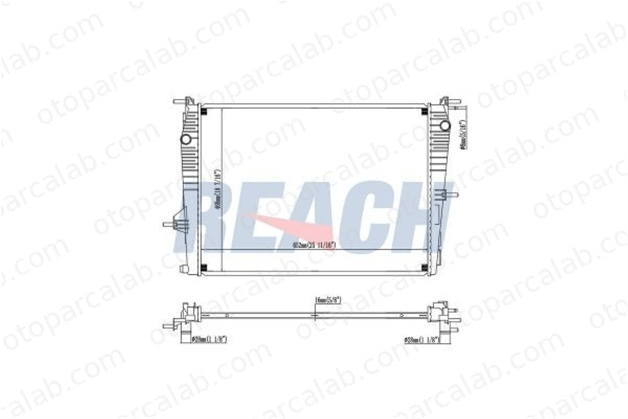 MGA 80337 Su Radyatörü RENAULT MEGANE III Hatchback FLUENCE 214100067R 214100014R