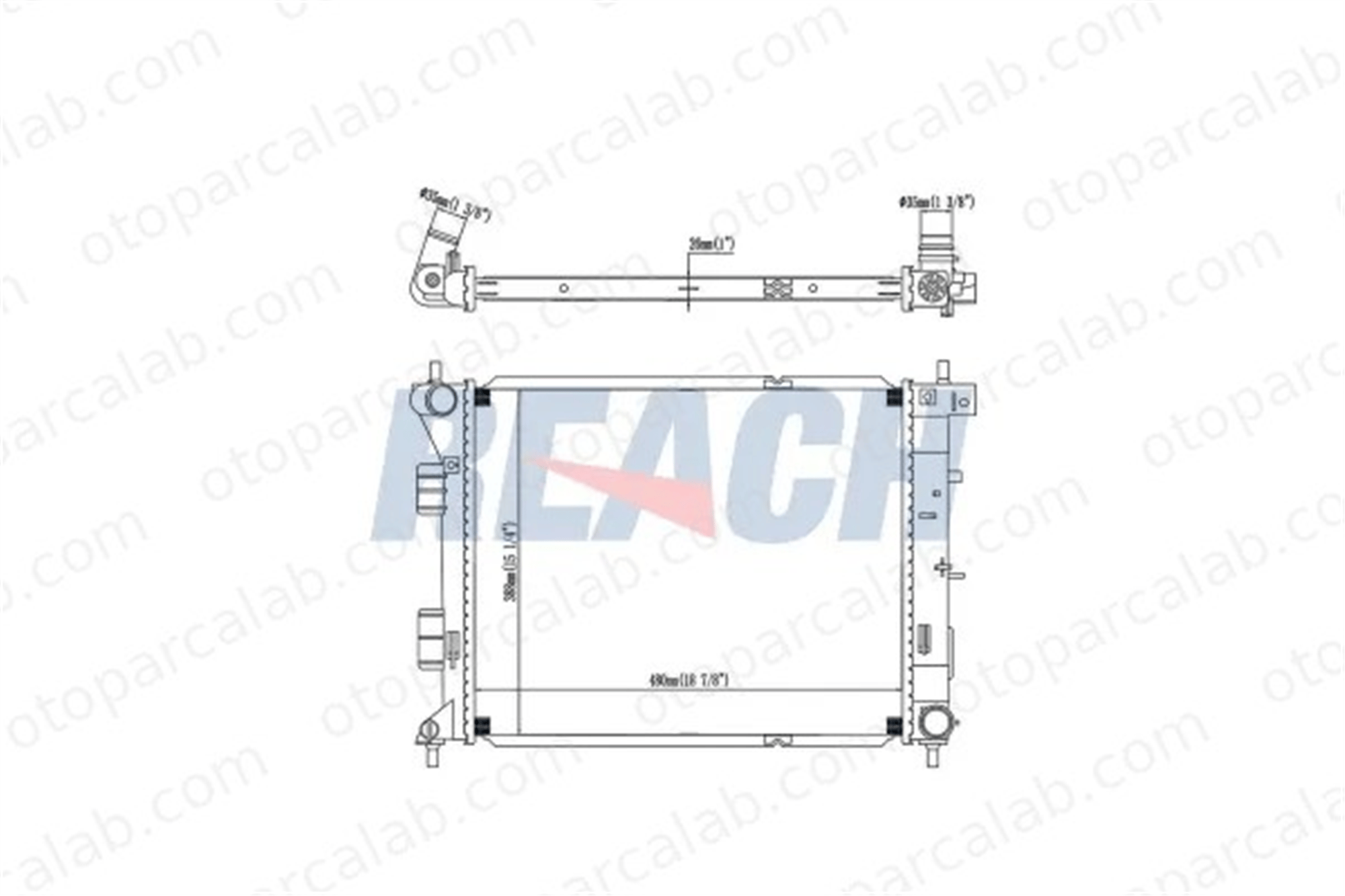 MGA 80556 Su Radyatörü HYUNDAI i30 i30 Coupe 25310A5800