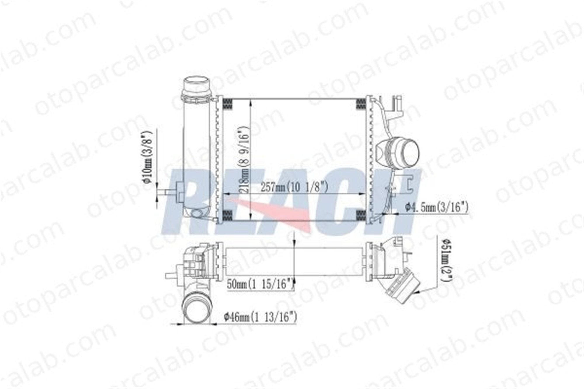 MGA 80952 Turbo Radyatörü RENAULT CAPTUR II NISSAN MICRA V 144961019R MQ000071