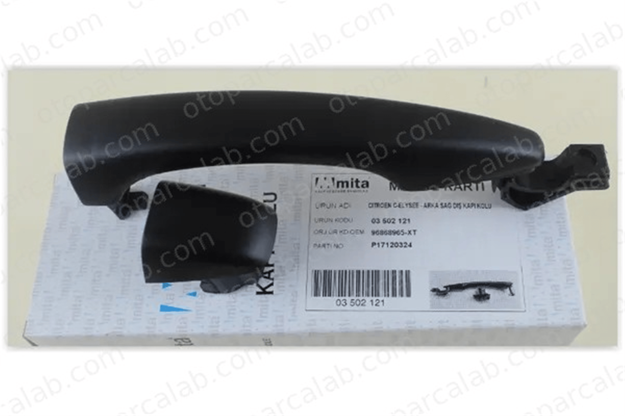MITA 03 502 121 Kapı Kolu Arka İç Sol CITROËN C4 II DS4