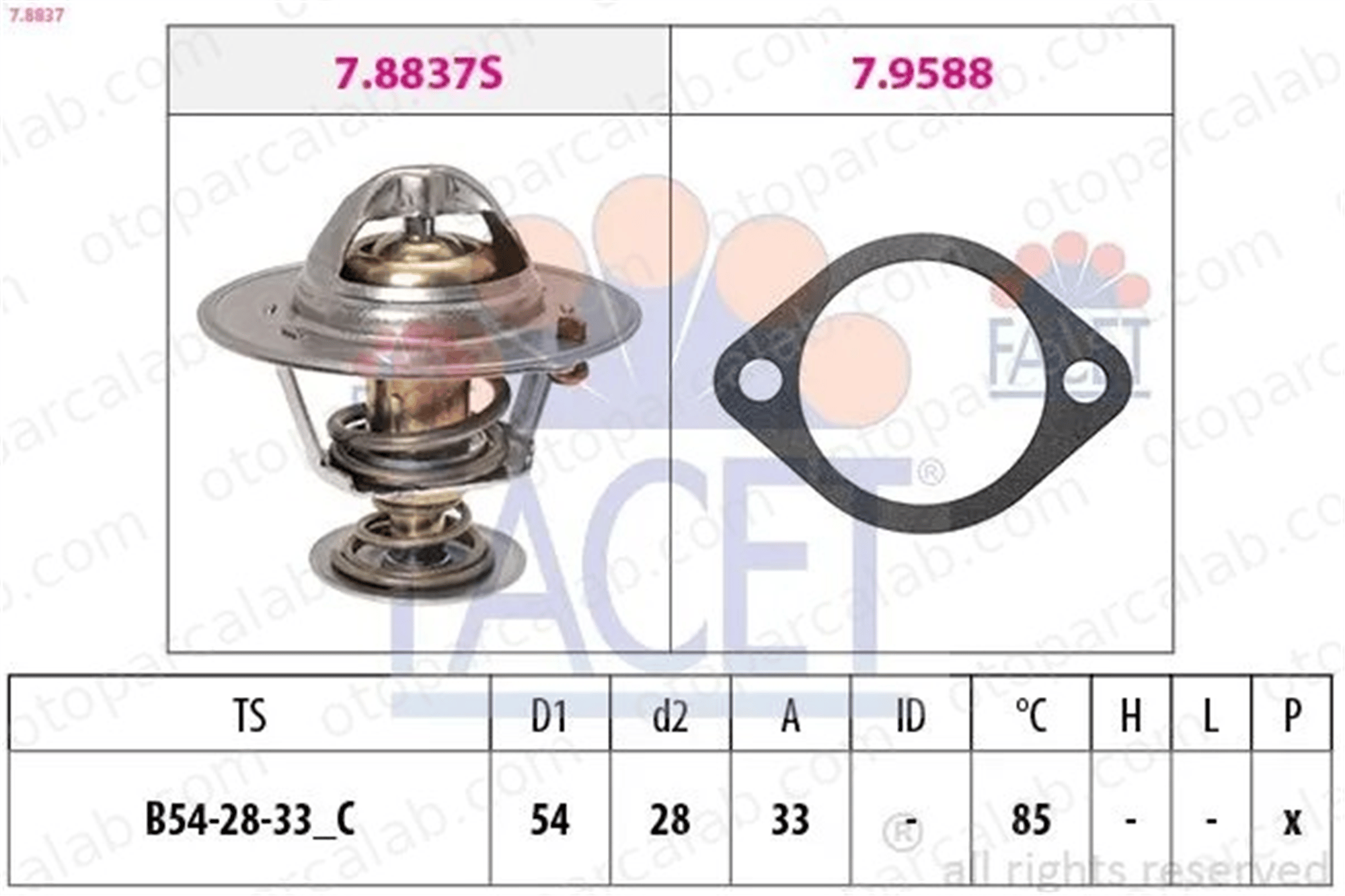 MOBIS 2550027000 Termostat HYUNDAI TUCSON KIA SPORTAGE II 2550027000