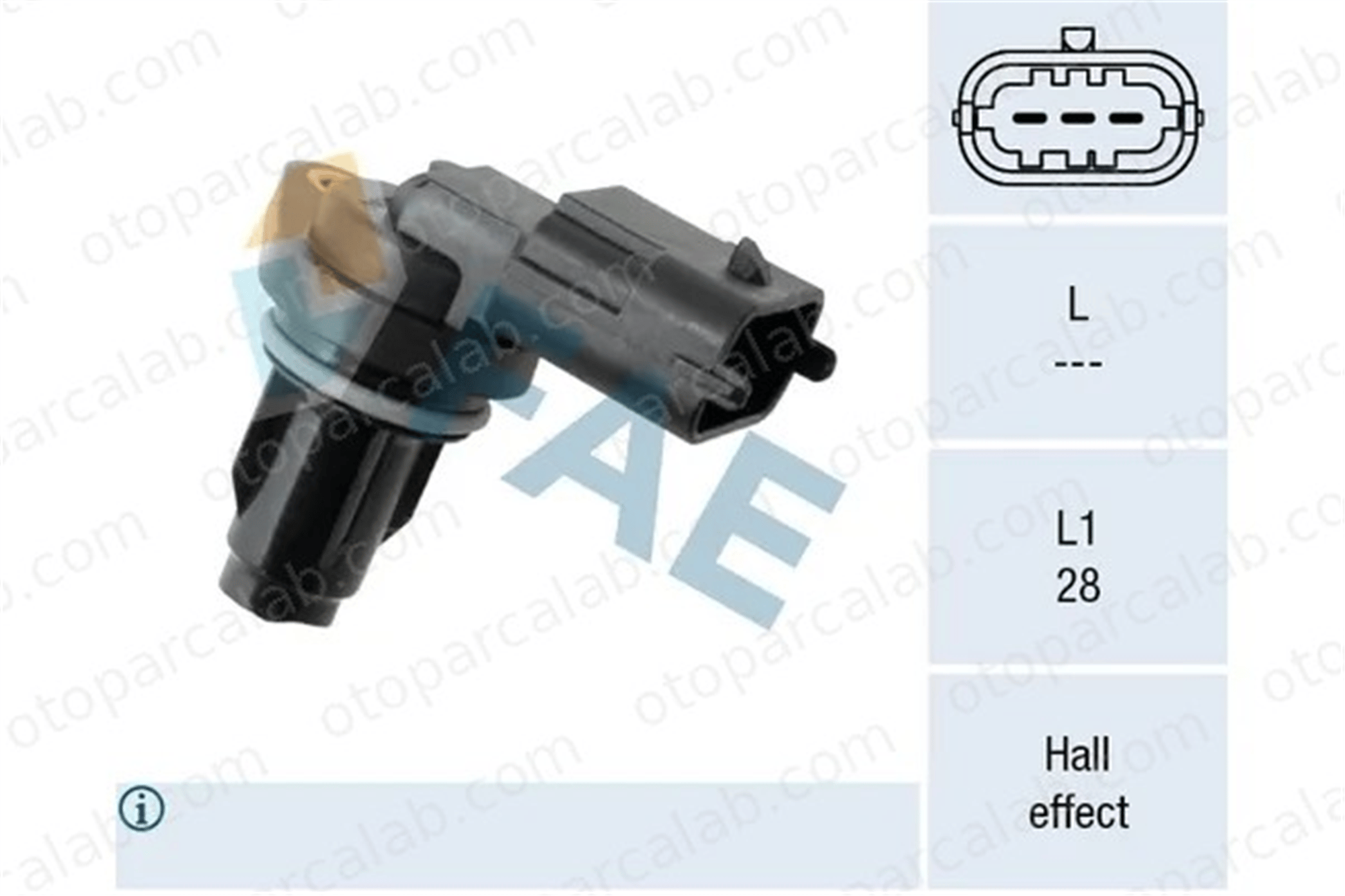 MOBIS 393502B000 Eksantrik Devir Sensörü KIA CEE'D SW HYUNDAI i30 393502B000 393502B010