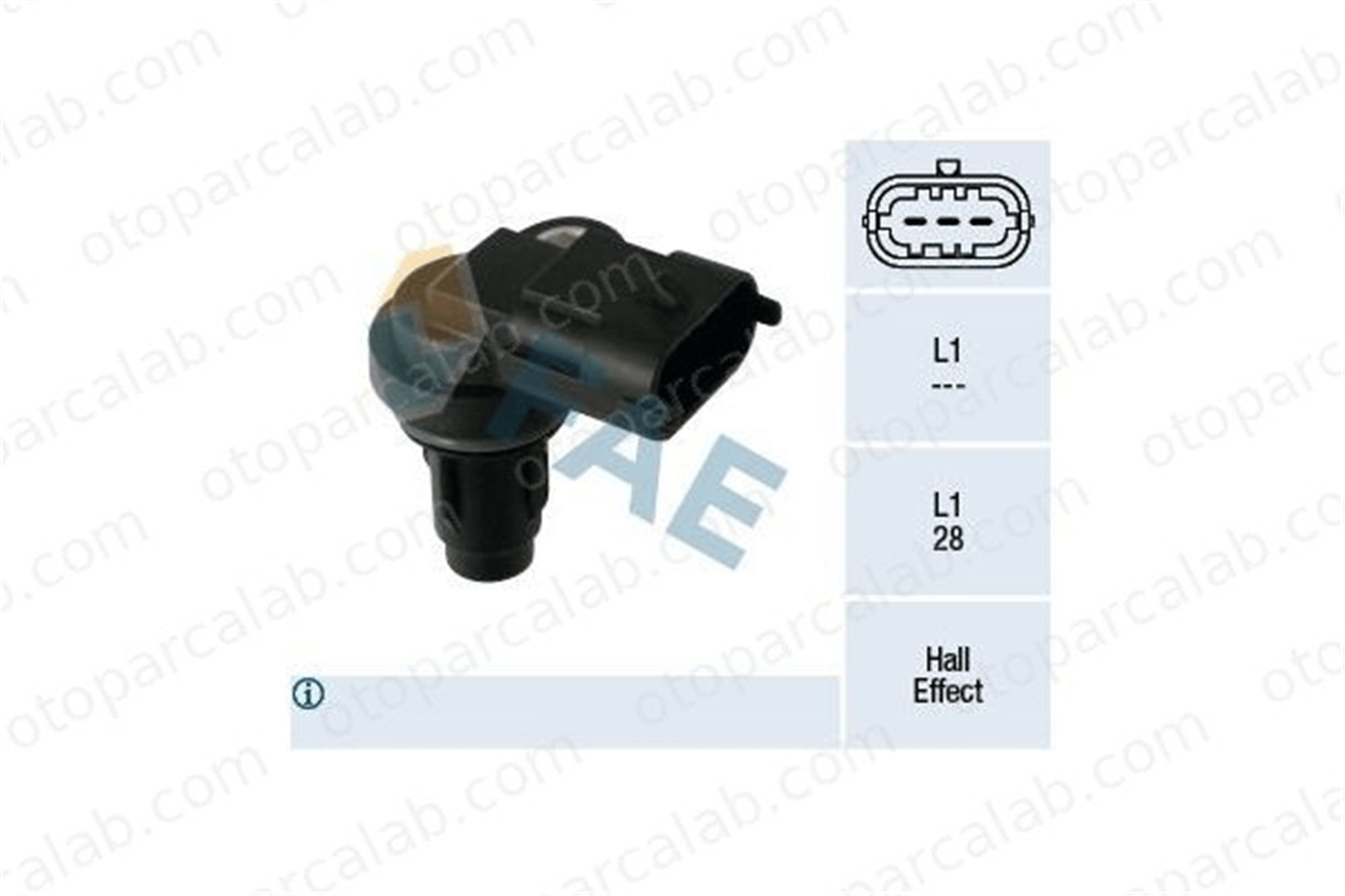 MOBIS 393503F000 Eksantrik Devir Sensörü HYUNDAI i20 II i30 393503F000