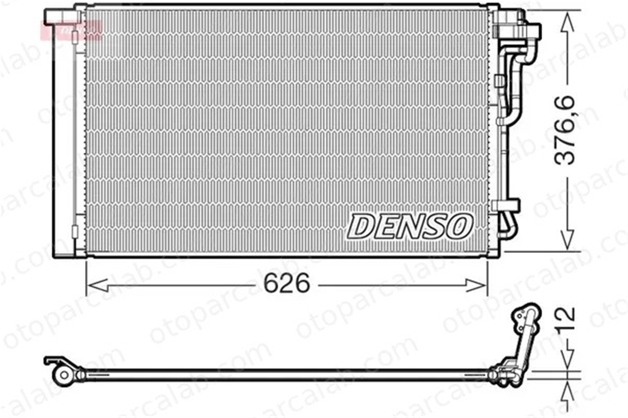 MOBIS 97606F2090 Klima Radyatörü HYUNDAI ELANTRA VI Sedan i30 97606F2090