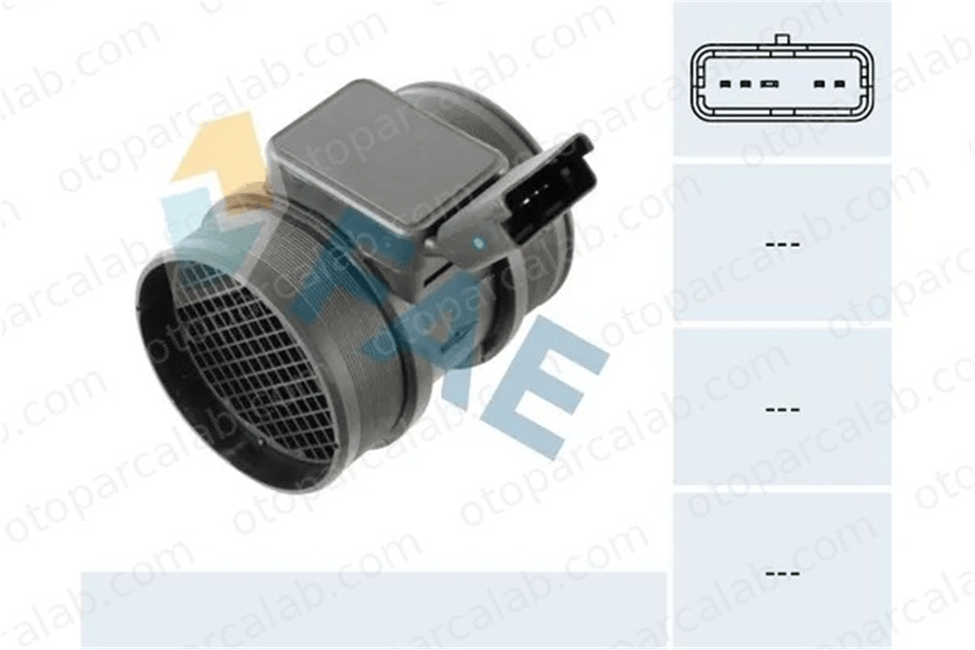 MOCA MAF379 Hava Debimetresi CITROËN JUMPER Panelvan/Van XSARA 19208Q 9628336380