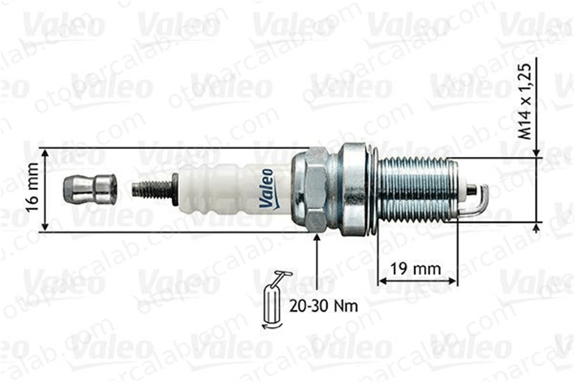 MOTRIO 8671016880 Ateşleme Bujisi CITROËN SAXO FIAT PANDA 8671016880 SPRC12MCC4