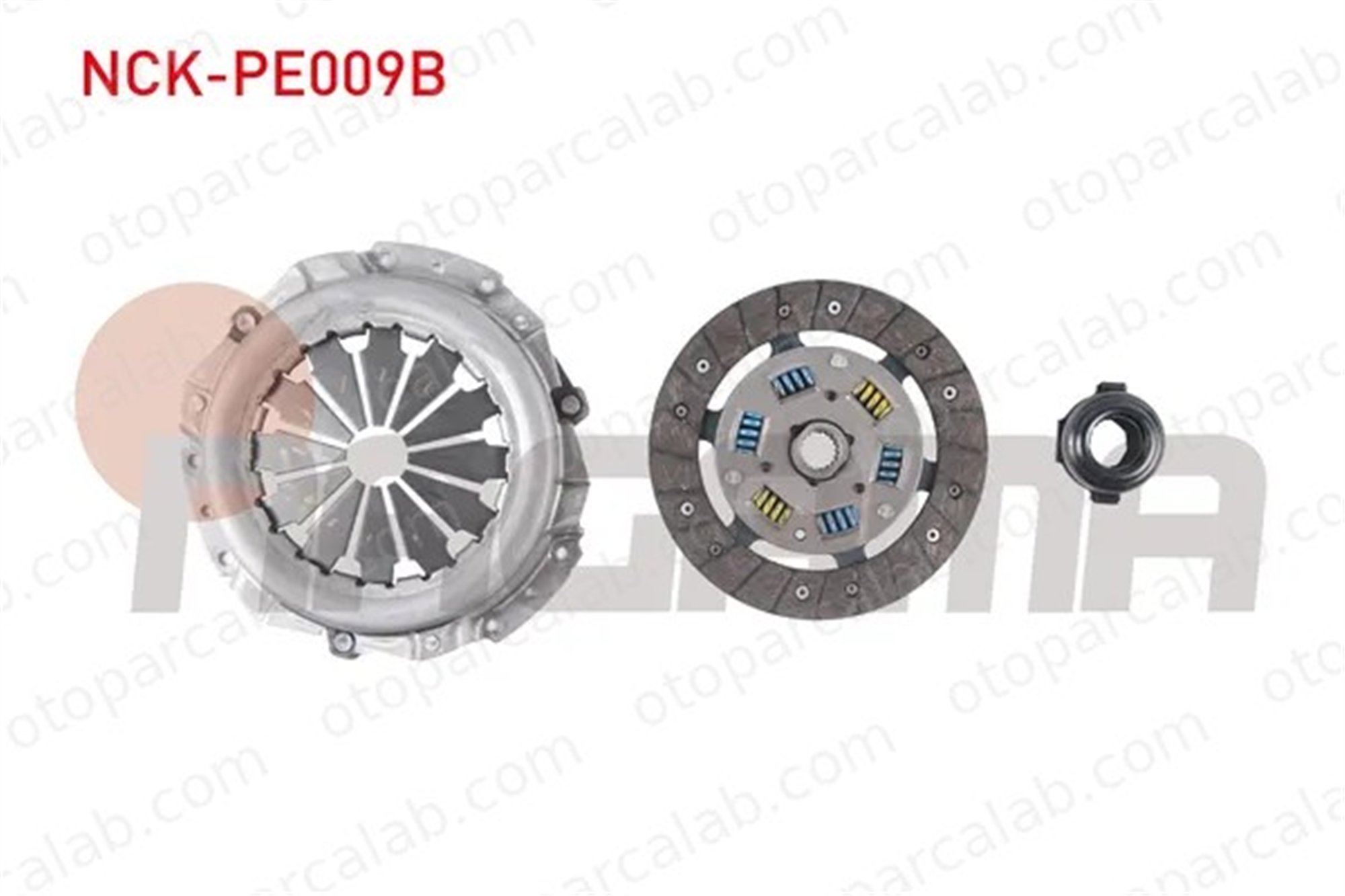 NAGAMA NCK-PE009B Debriyaj Seti PEUGEOT 309 I 309 II 205002 205003