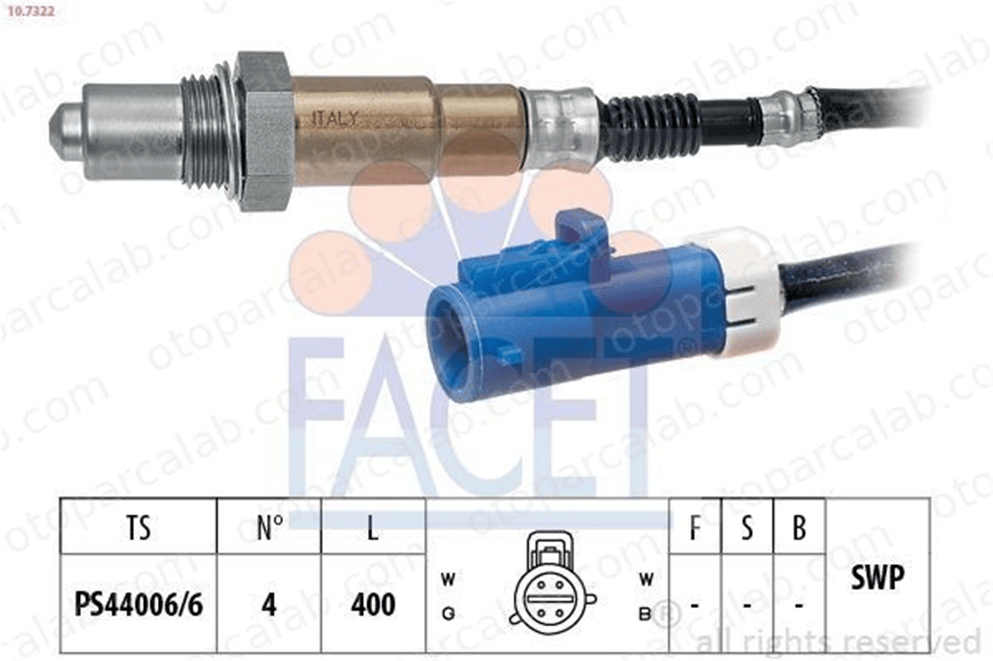 NGK 0462 Oksijen (Lambda) Sensörü FORD FOCUS I FOCUS I Turnier XR3F9G444B1A XR3F9G444BA