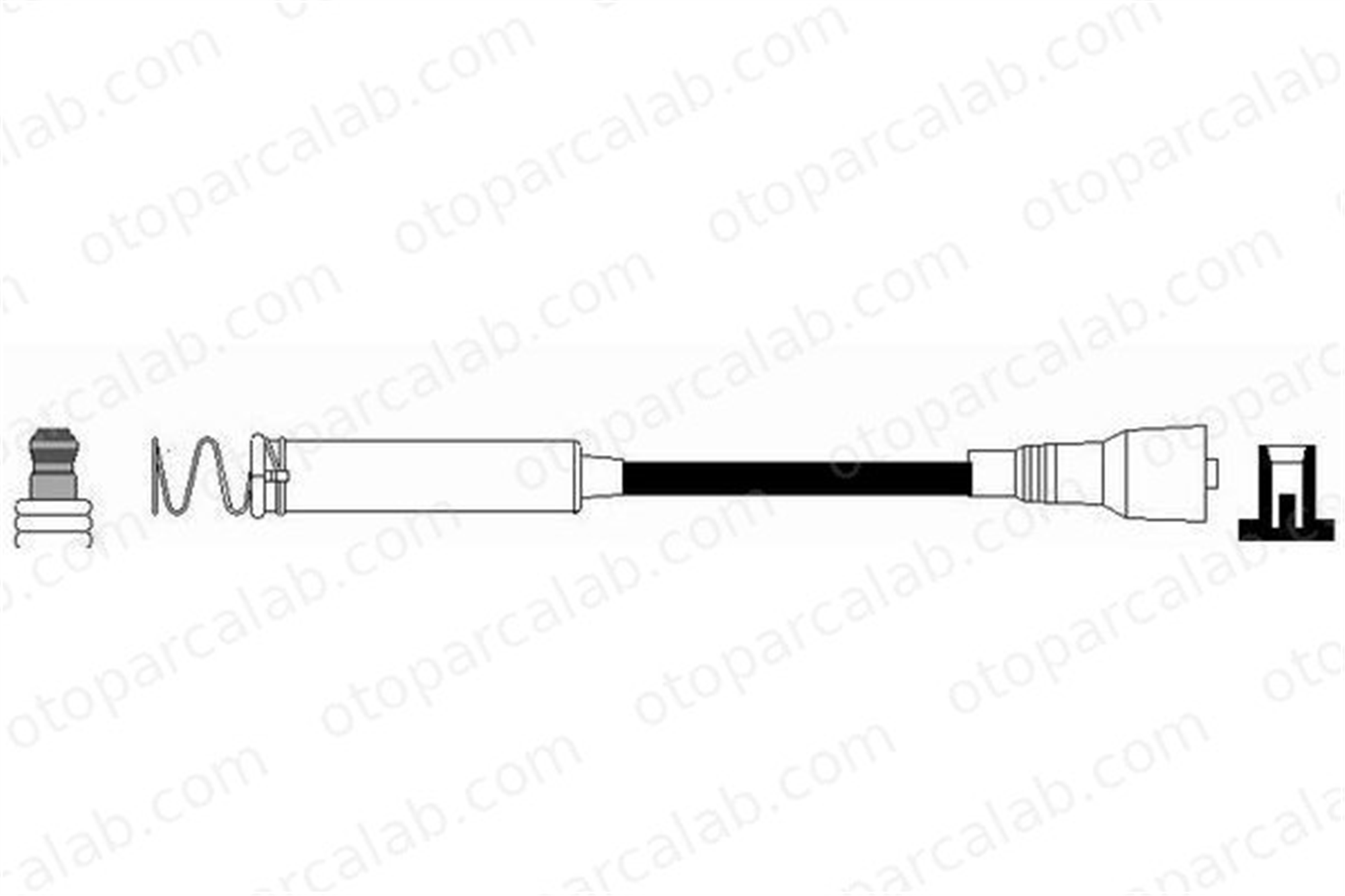 NGK 36293 Buji Kablosu OPEL OMEGA A OMEGA A Station wagon 1282438 90337741