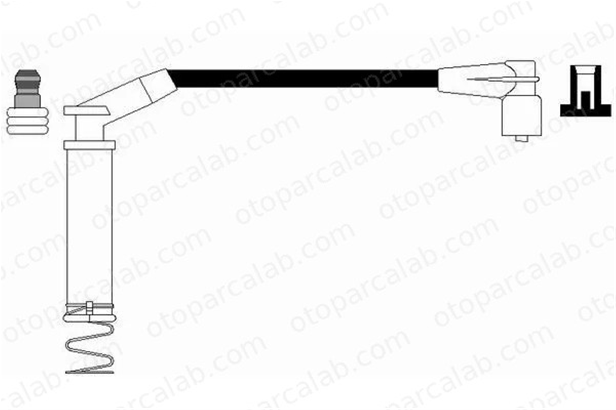 NGK 36360 Buji Kablosu OPEL OMEGA A OMEGA A Station wagon 36360 90461358