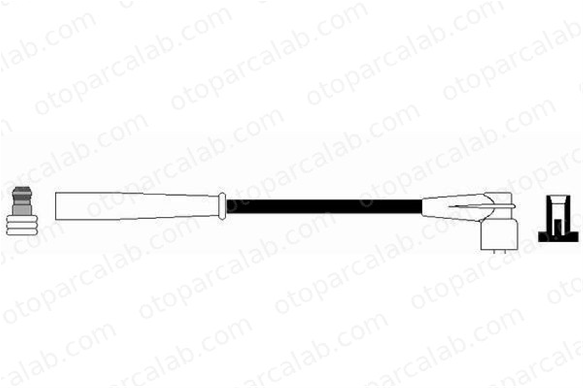 NGK 38877 Buji Kablosu SEAT IBIZA I SKODA FELICIA I 38877