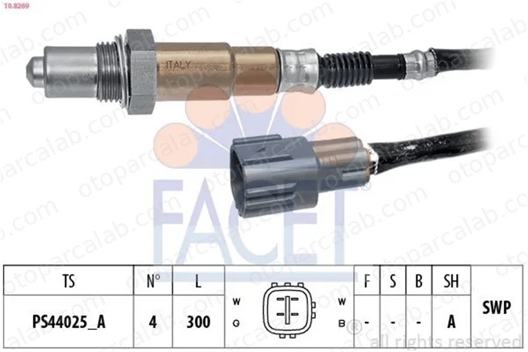 NGK 7948 Oksijen (Lambda) Sensörü DAIHATSU SIRION TERIOS 894650H020 1618K9
