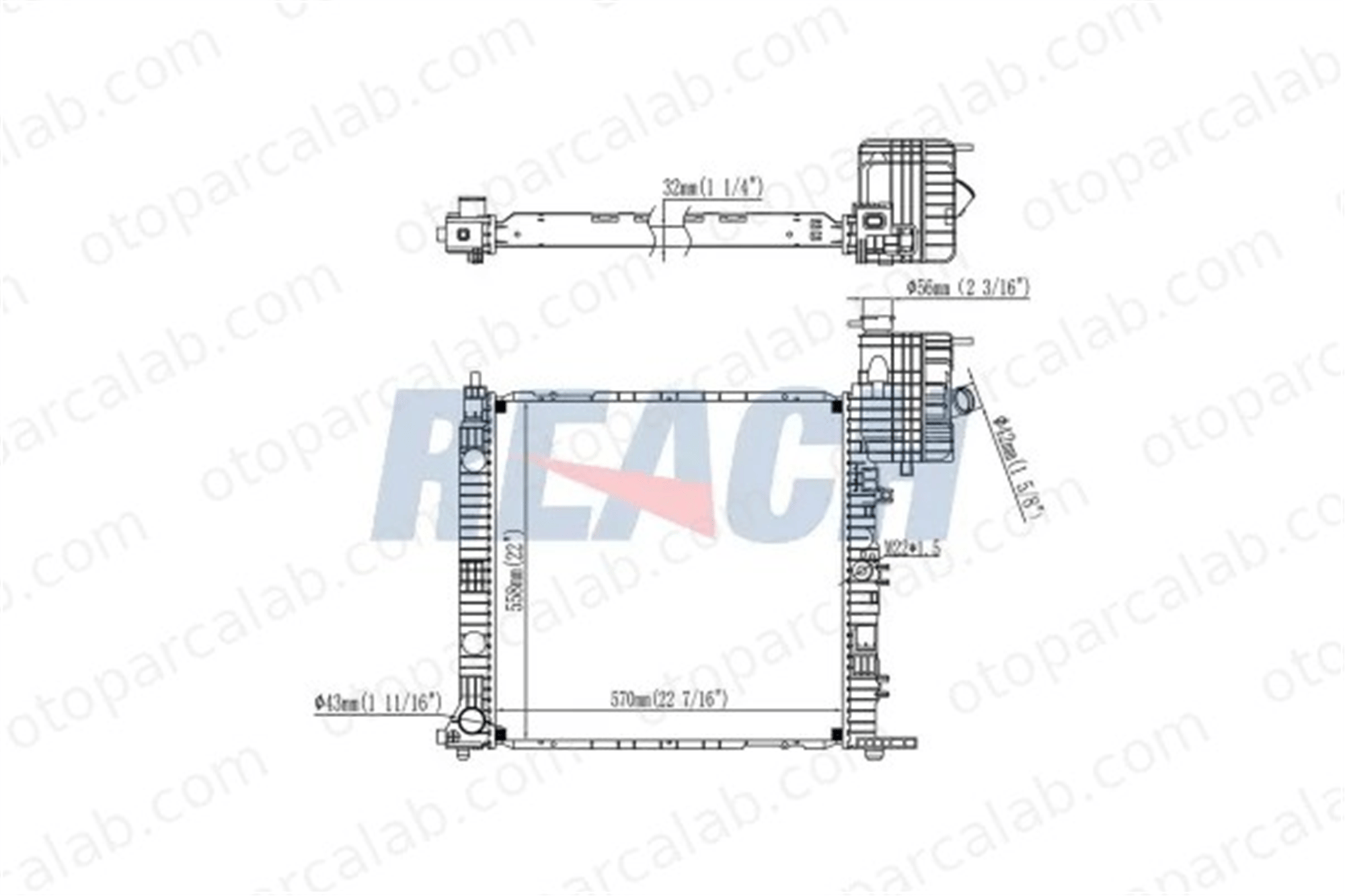 NISSENS 62678 Su Radyatörü MERCEDES-BENZ VITO Minibüs/Otobüs VITO Panelvan/Van 6385011601 A6385002200