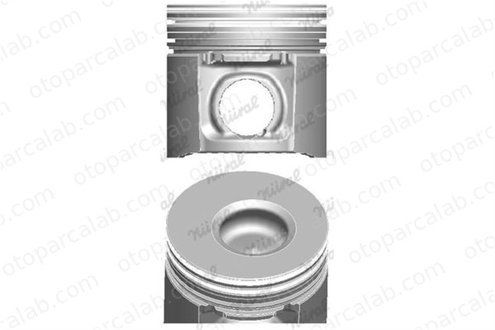NURAL 87-70714-STD Piston (94.40MM-STD) NÜRAL 87-70714-STD IVECO DAILY II Panelvan/Van DAILY II Platform şasi 500352812 2992040