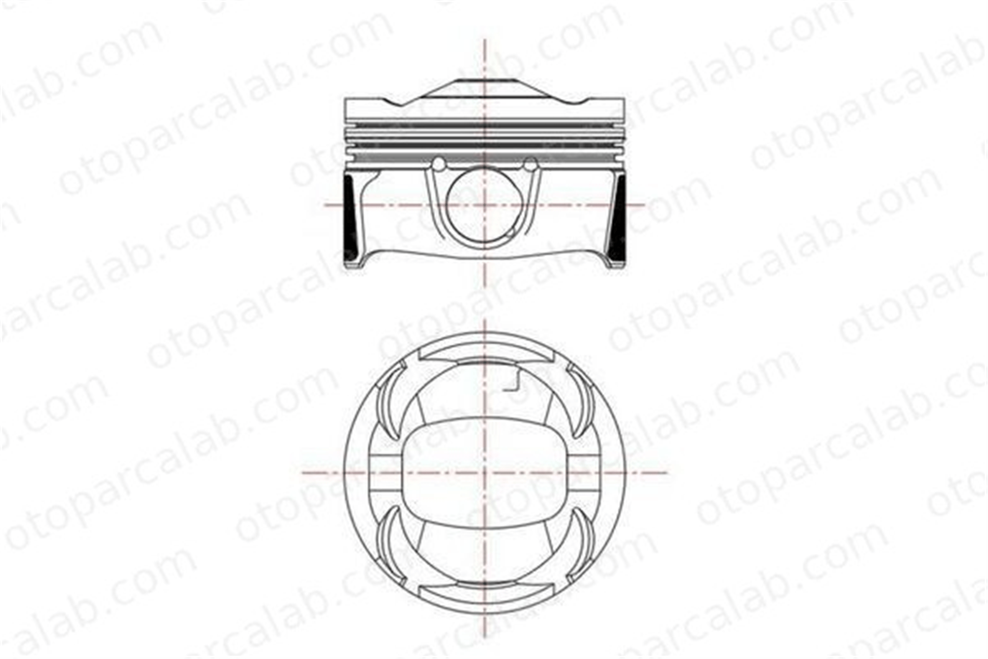 NURAL 87-71818-STD Piston (75.00MM-STD) NÜRAL 87-71818-STD CITROËN BERLINGO BERLINGO Kasa/büyük limuzin 3647165 1610815680