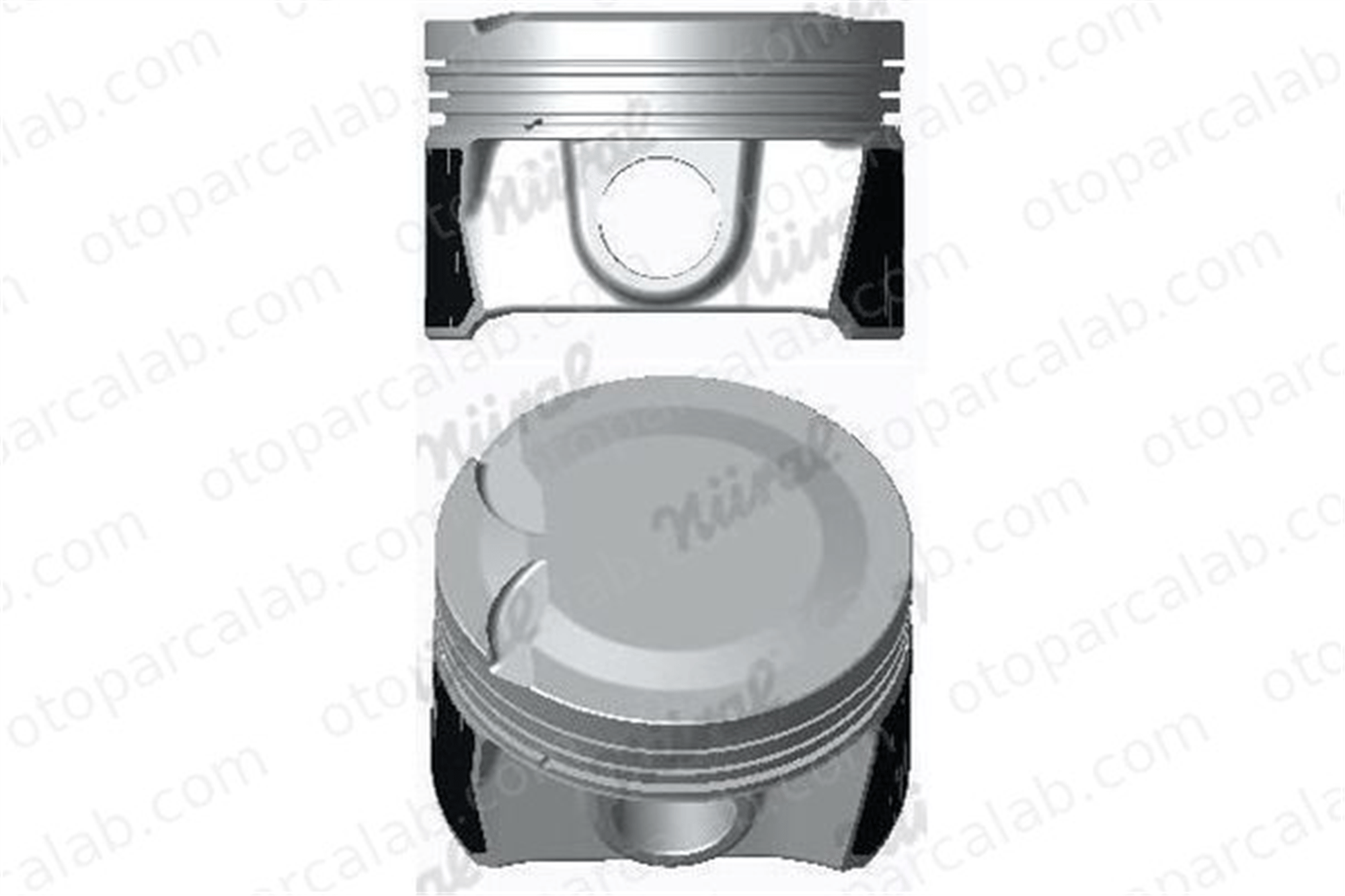 NURAL 87-72592-STD Piston (90.90MM-STD) NÜRAL 87-72592-STD MERCEDES-BENZ SPRINTER 2-t Minibüs/Otobüs SPRINTER 2-t Panelvan/Van A1110307417 1110307417