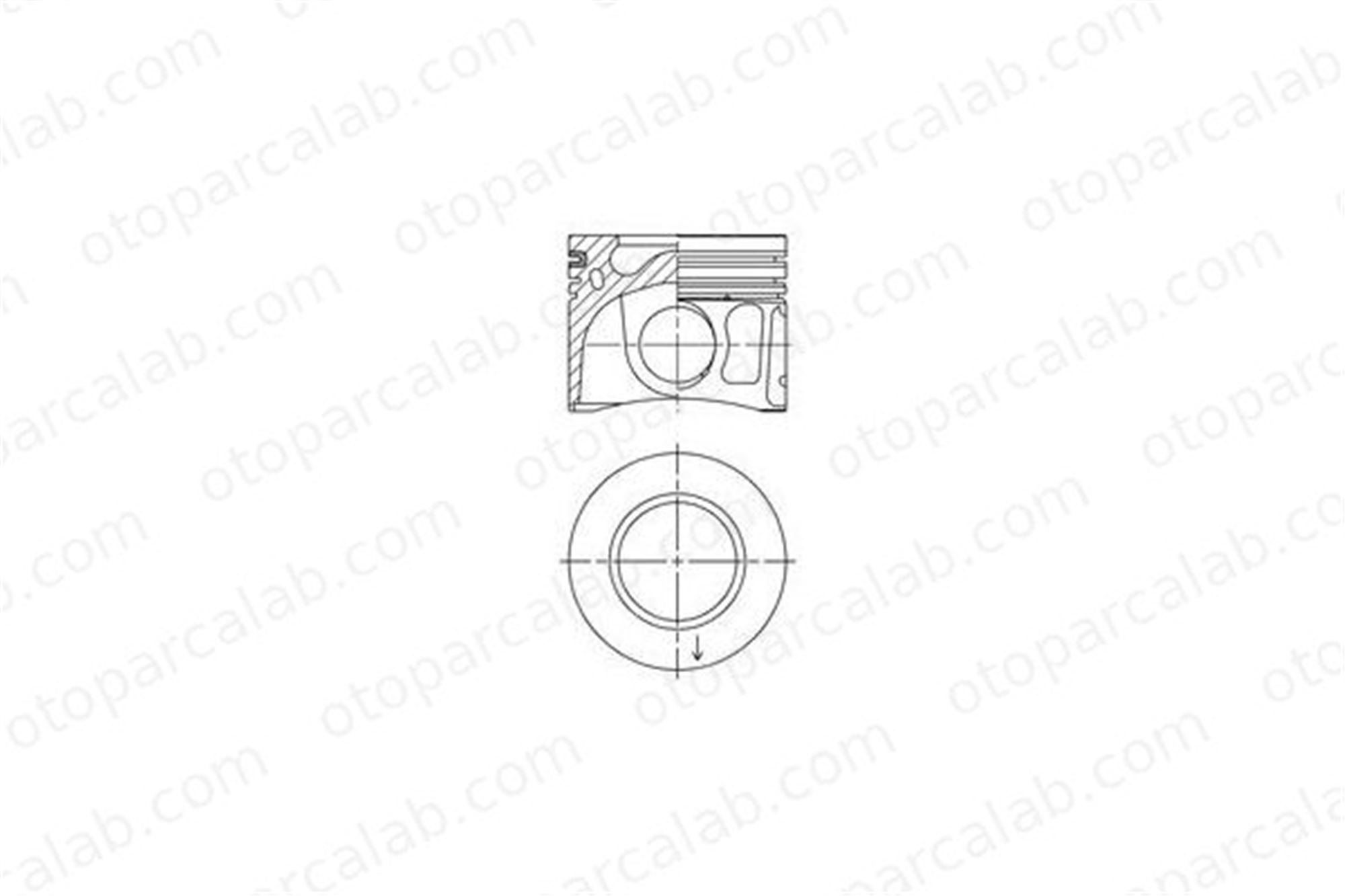 NURAL 87-72705-STD Piston (86.01MM-STD) NÜRAL 87-72705-STD FORD TRANSIT Minibüs/Otobüs TRANSIT Panelvan/Van 9800066780 9800066880