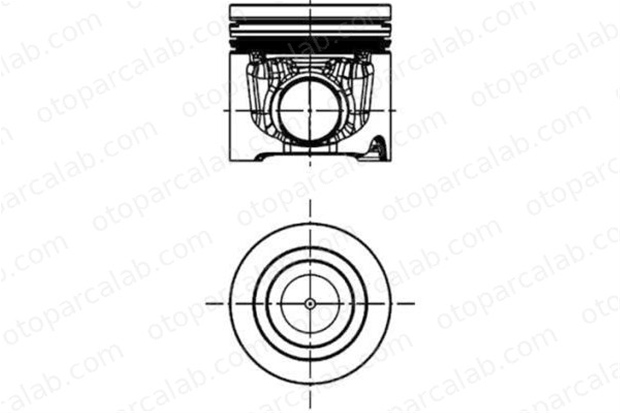 NURAL 87-72900-050 Piston (0.50) NÜRAL 87-72900-050 IVECO DAILY IV Platform şasi DAILY IV Panelvan/Van MK667225 500055727