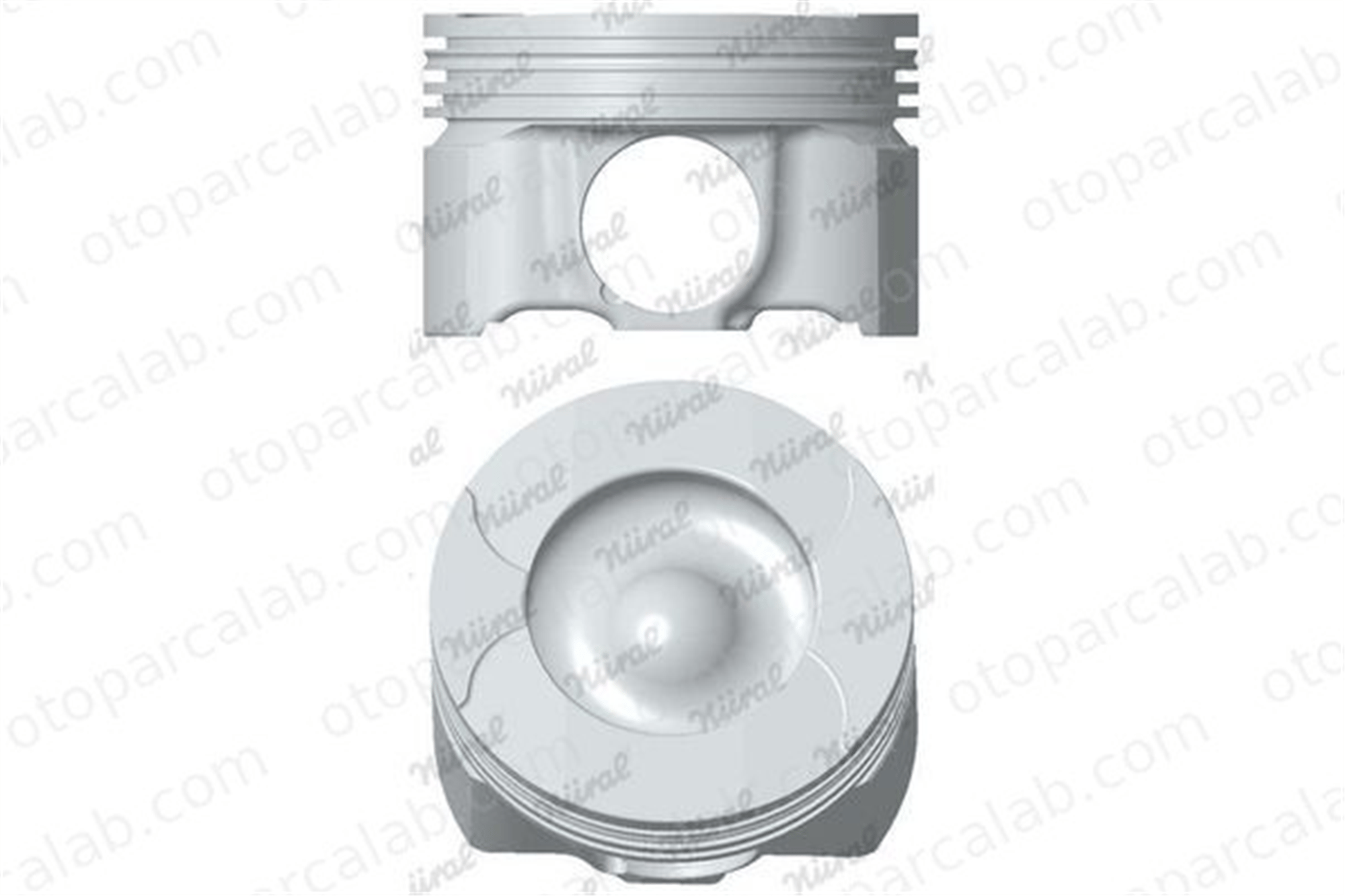 NURAL 87-75600-STD Piston (STD) NÜRAL 87-75600-STD FORD GALAXY III S-MAX HG9Q6K100BA