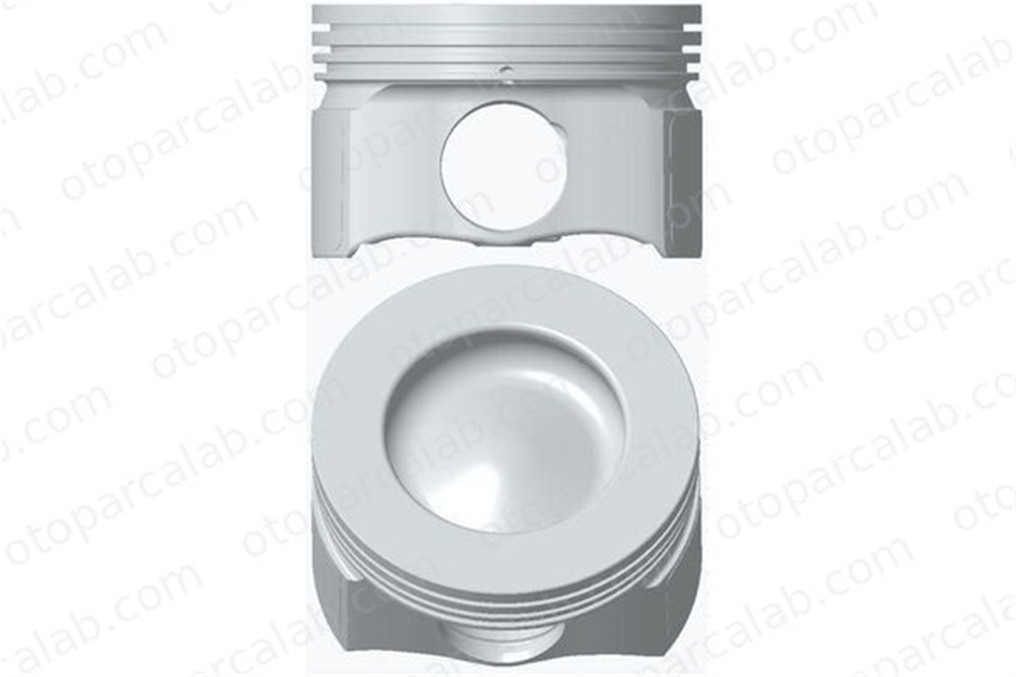 NURAL 87-75622-050 Piston (81.50MM-0.50) NÜRAL 87-75622-050 AUDI Q3 Q3 Sportback 5L107065AE 05L 107 065 AE