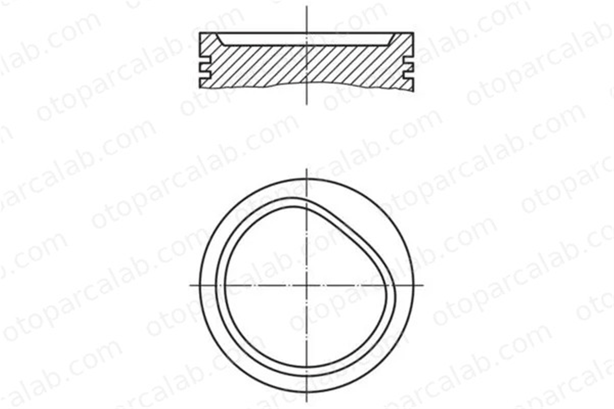 NURAL 8770218STD000G Piston (84.00MM-STD) NÜRAL 8770218STD000G BMW 3 3 Touring 11251739301 11251727701