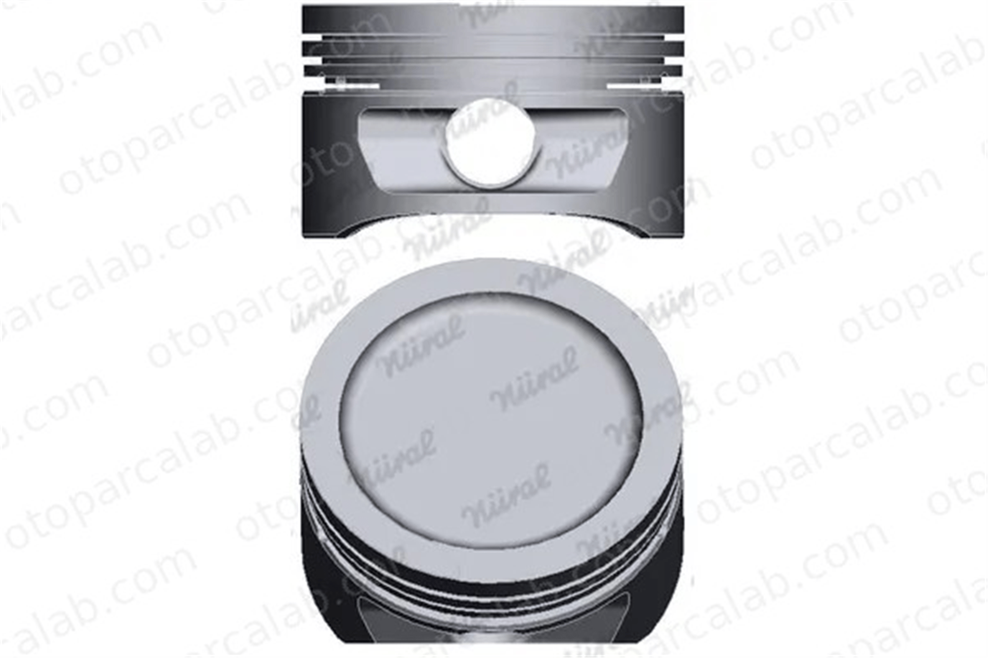 NURAL 8771685100000G Piston (80.00MM-STD) NÜRAL 8771685100000G OPEL CORSA A Hatchback ASCONA C 624201 623169