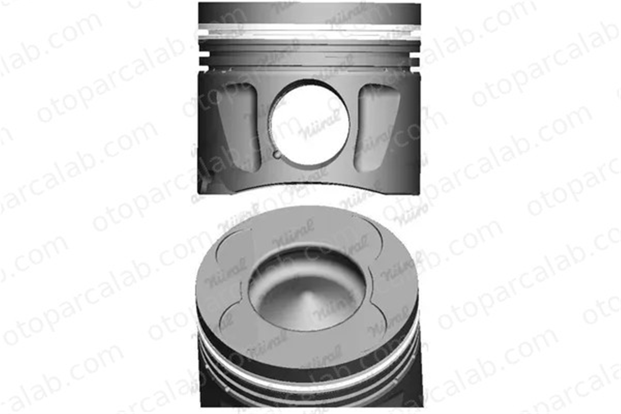 NURAL 8772580STD000G Piston (83.00MM-STD) NÜRAL 8772580STD000G MERCEDES-BENZ R-SERISI C-SERISI A6420304617 6420304617