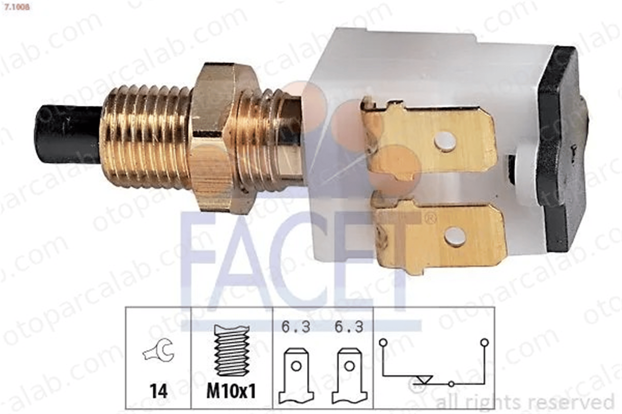 NUREL M 102 Fren Müşürü RENAULT 5 18 7700511899 T0562527