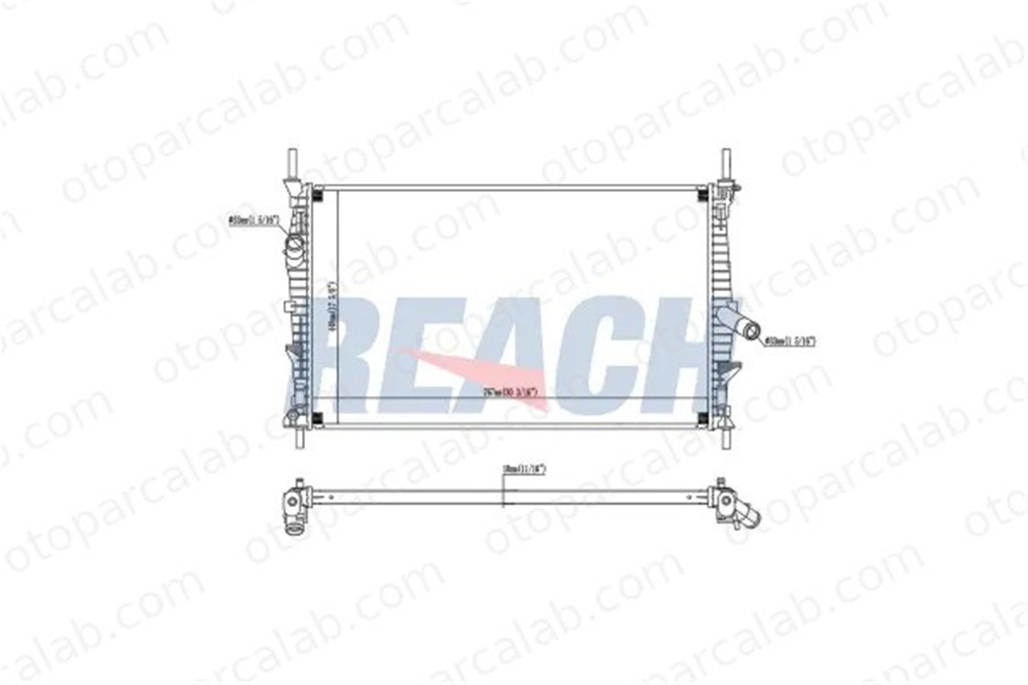 OPEL ORJINAL 13128930 Su Radyatörü FORD TRANSIT V363 Panelvan/Van TRANSIT V363 Platform şasi BK218005CC 1789645